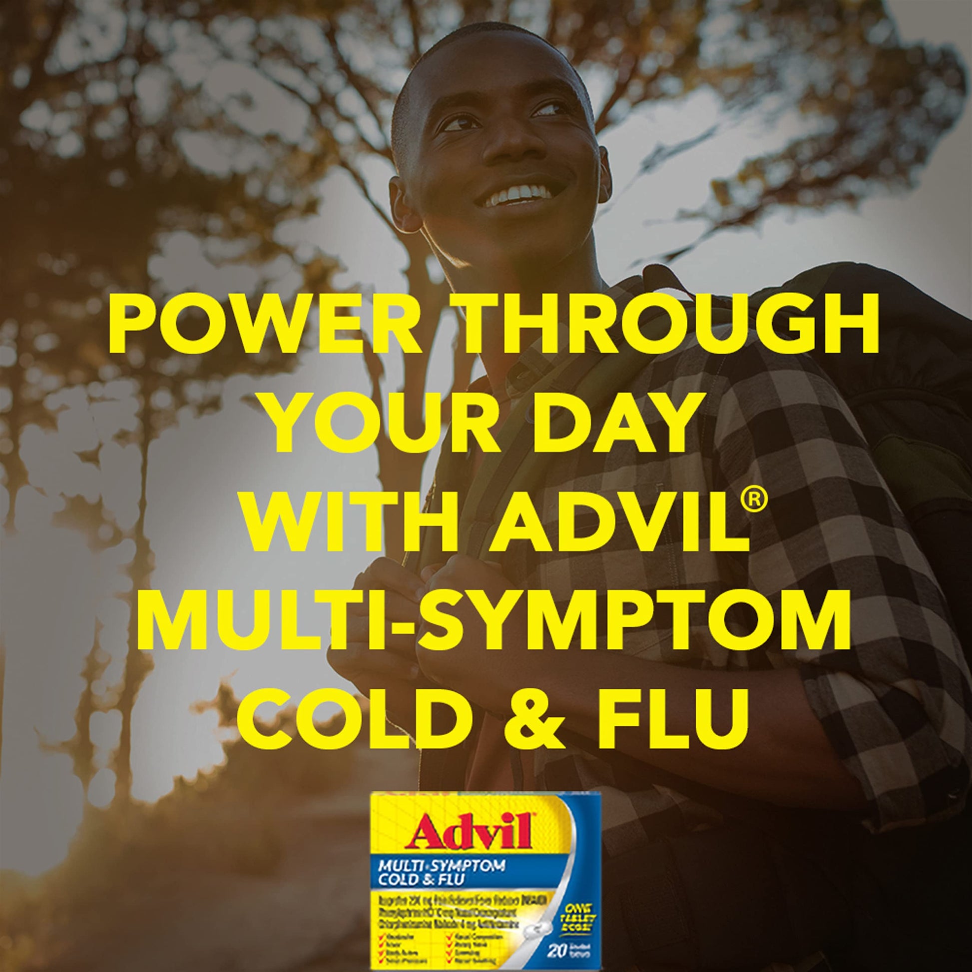 Advil Multi Symptom Cold and Flu Medicine, Cold Medicine for Adults with Ibuprofen, Phenylephrine HCL Advil uk supplements
