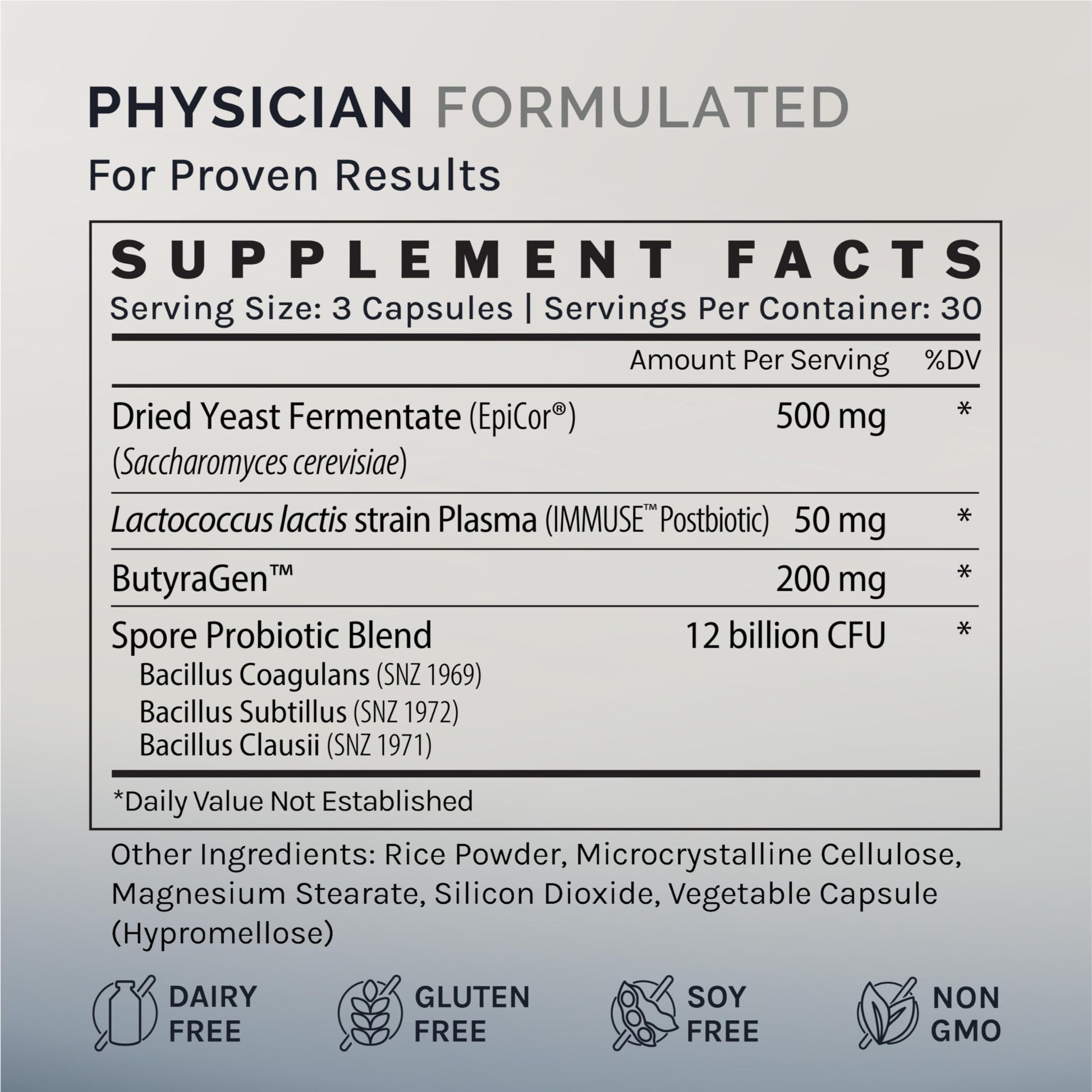 InfiniWell GI Prime - Pre, Post & Probiotics for Digestive Health - Aid Immune Function & Support The Gut-Brain Axis - with Bacillus Probiotics for Women & Men (90 Capsules) InfiniWell uk supplements
