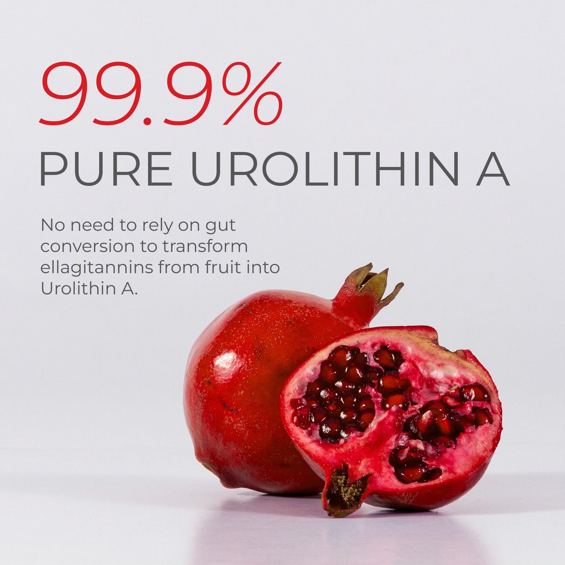 Neurogan Urolithin A PRO Capsules - 1000mg, 120 Ct - Advanced Cellular Health, Post Biotic Supplements - Ultra Micronized Urolithin A Supplement, Sourced from Pomegranate Extract Neurogan uk supplements