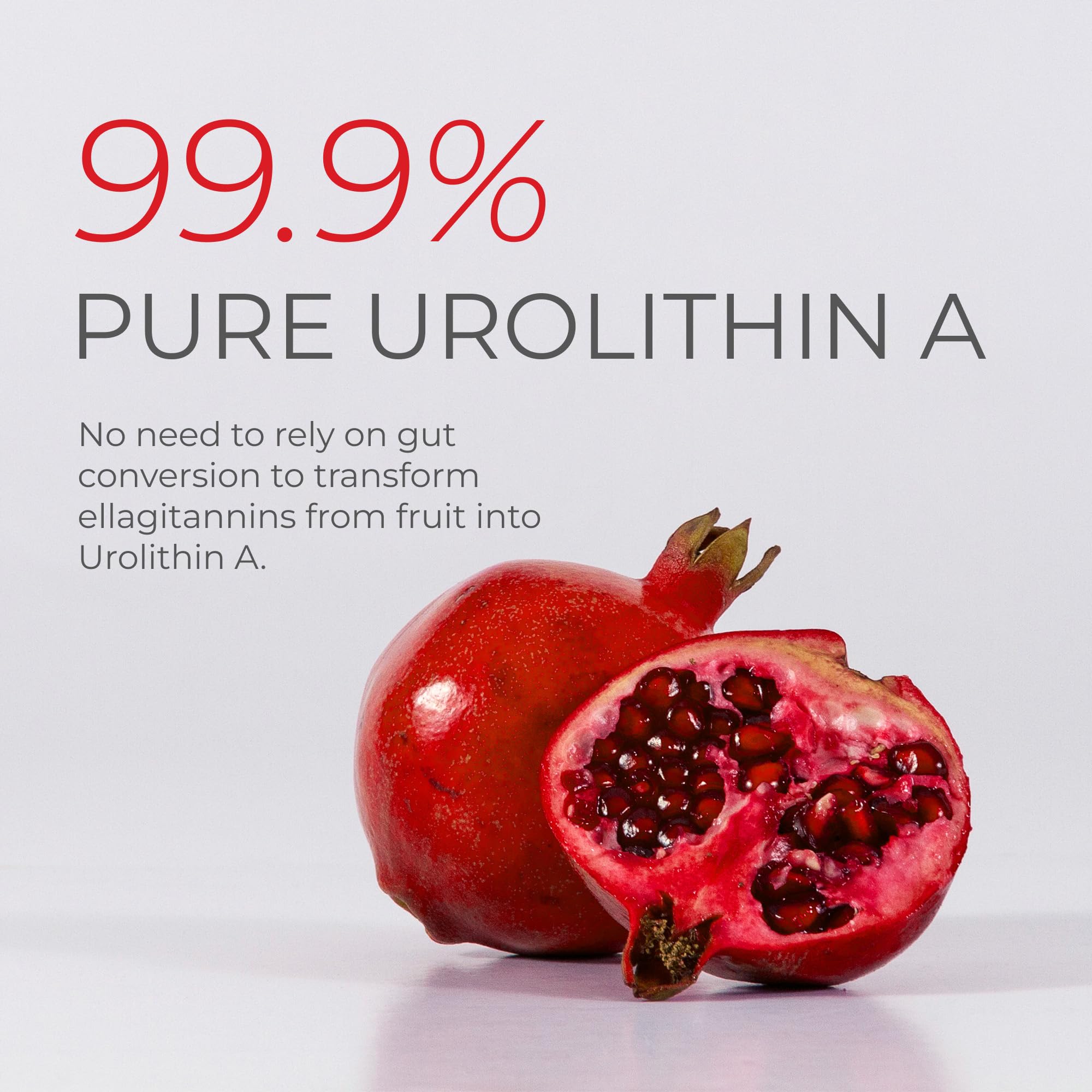 Neurogan Urolithin A PRO Capsules - 1000mg, 120 Ct - Advanced Cellular Health, Post Biotic Supplements - Ultra Micronized Urolithin A Supplement, Sourced from Pomegranate Extract Neurogan uk supplements