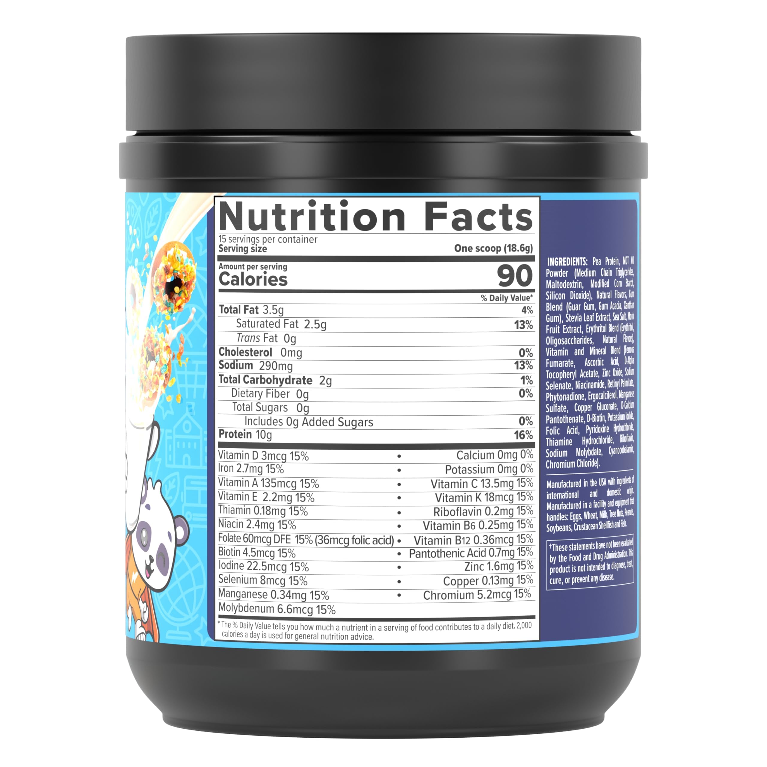InnoSupps Fruity Donut Plant-Powered Protein for Kids: Essential Nutrients, Delicious InnoSupps uk supplements
