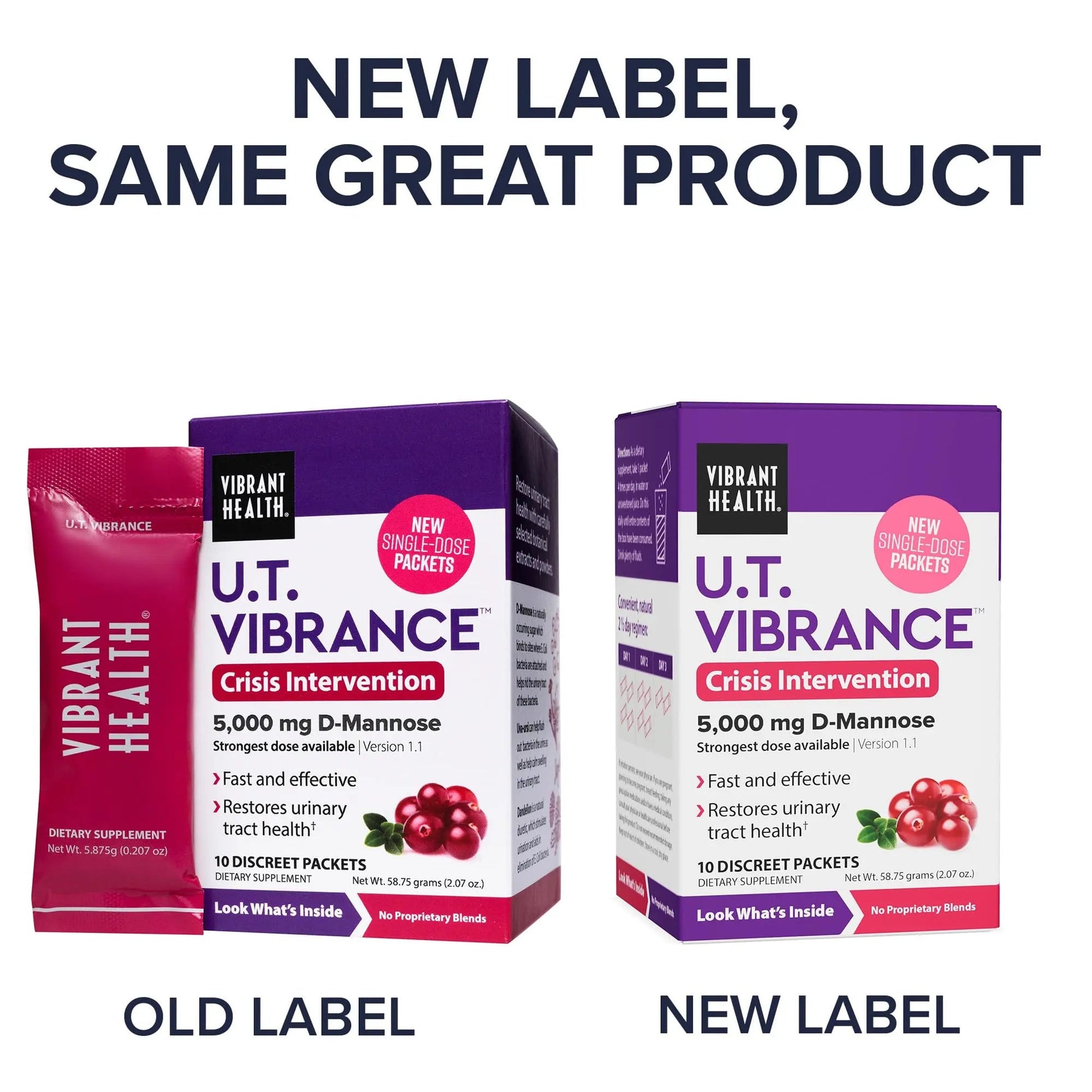 Vibrant Health, U.T. Vibrance Stick Packs, Crisis Intervention for Urinary Tract Health, 10 Servings Vibrant Health uk supplements