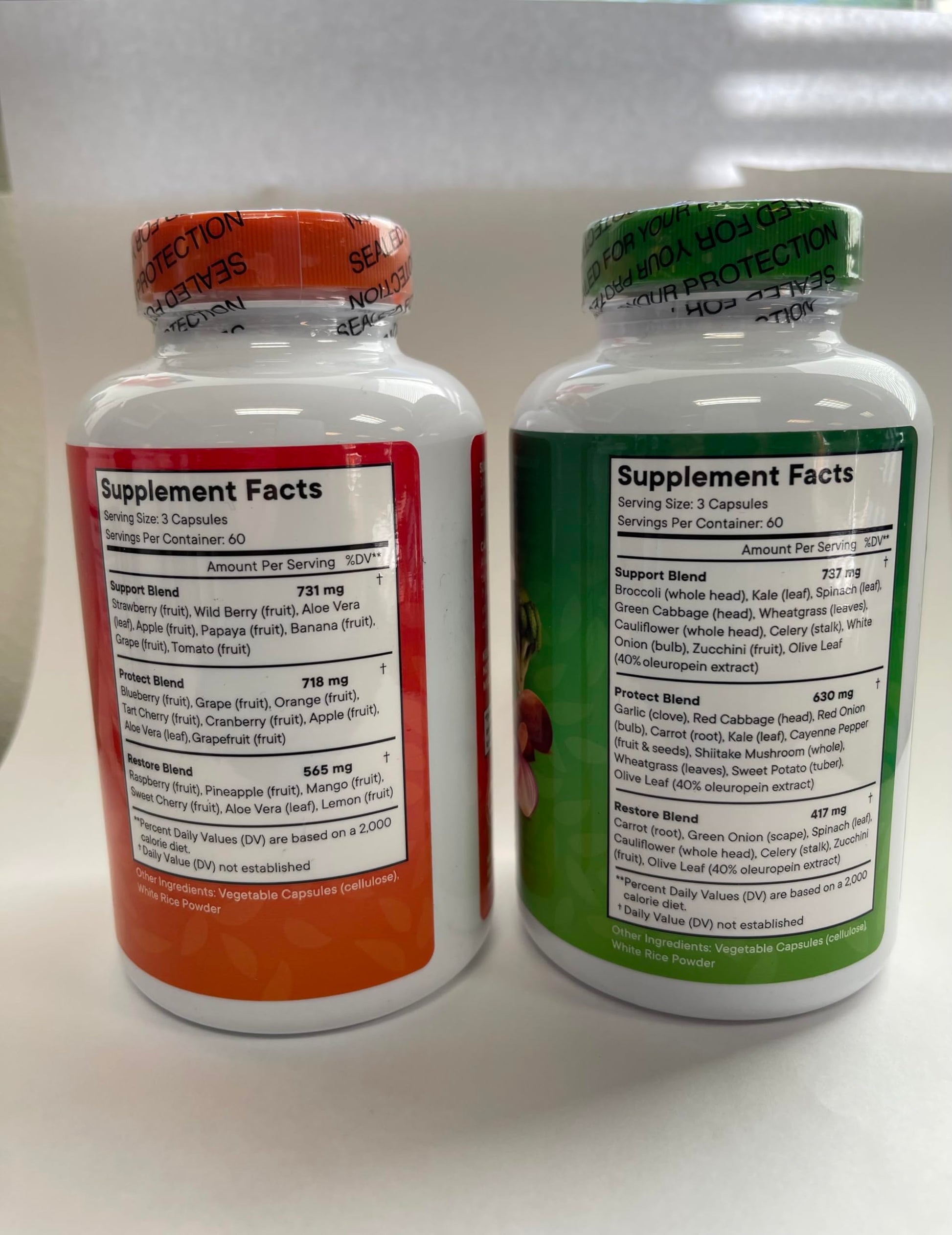 Superfood Fruit and Veggie Supplement - 360 Whole Super Fruit and Vegetable Supplements & Vitamin with Beta-Carotene, Soy Free- 180 Count (Pack of 2) Superfood MD uk supplements