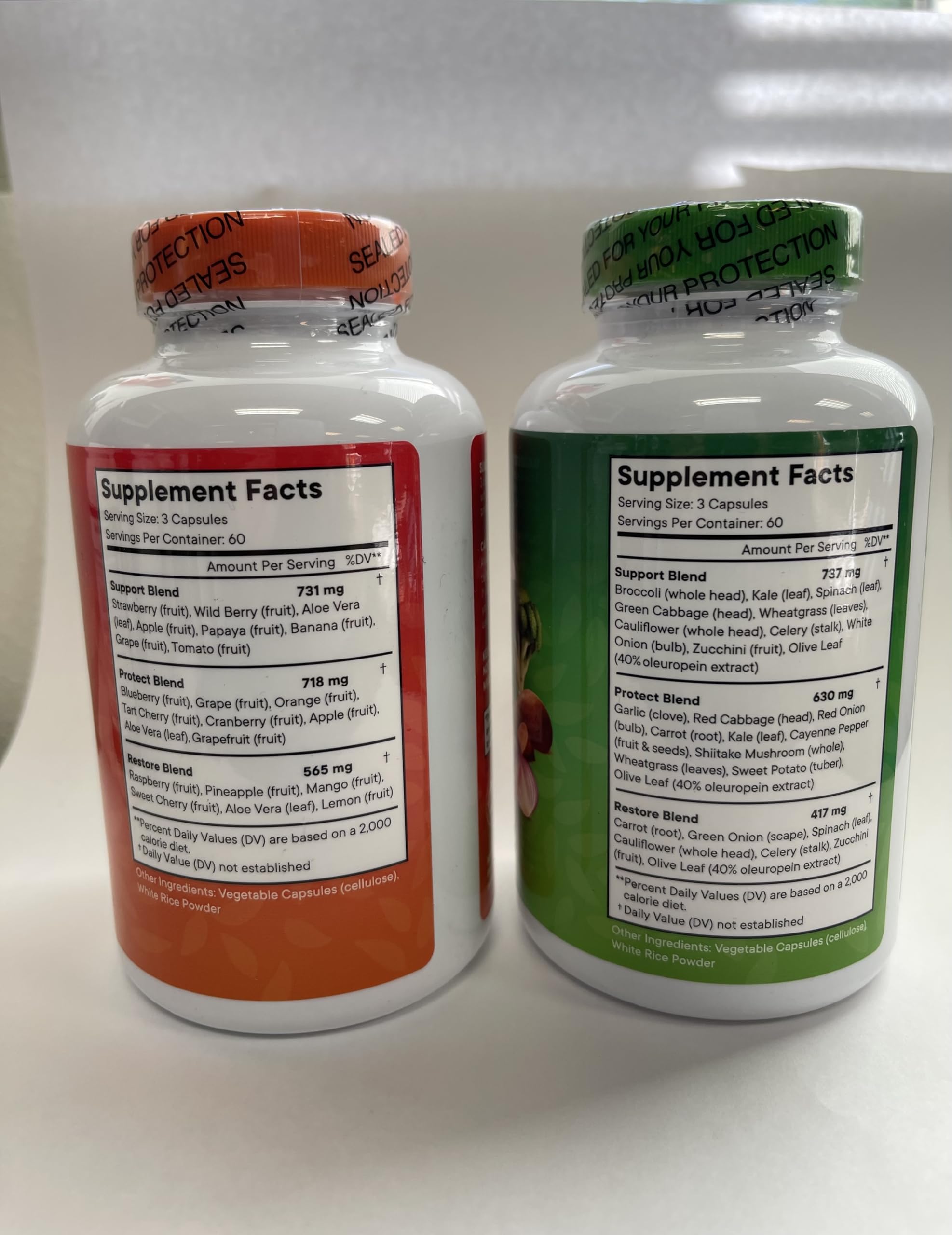 Superfood Fruit and Veggie Supplement - 360 Whole Super Fruit and Vegetable Supplements & Vitamin with Beta-Carotene, Soy Free- 180 Count (Pack of 2) Superfood MD uk supplements
