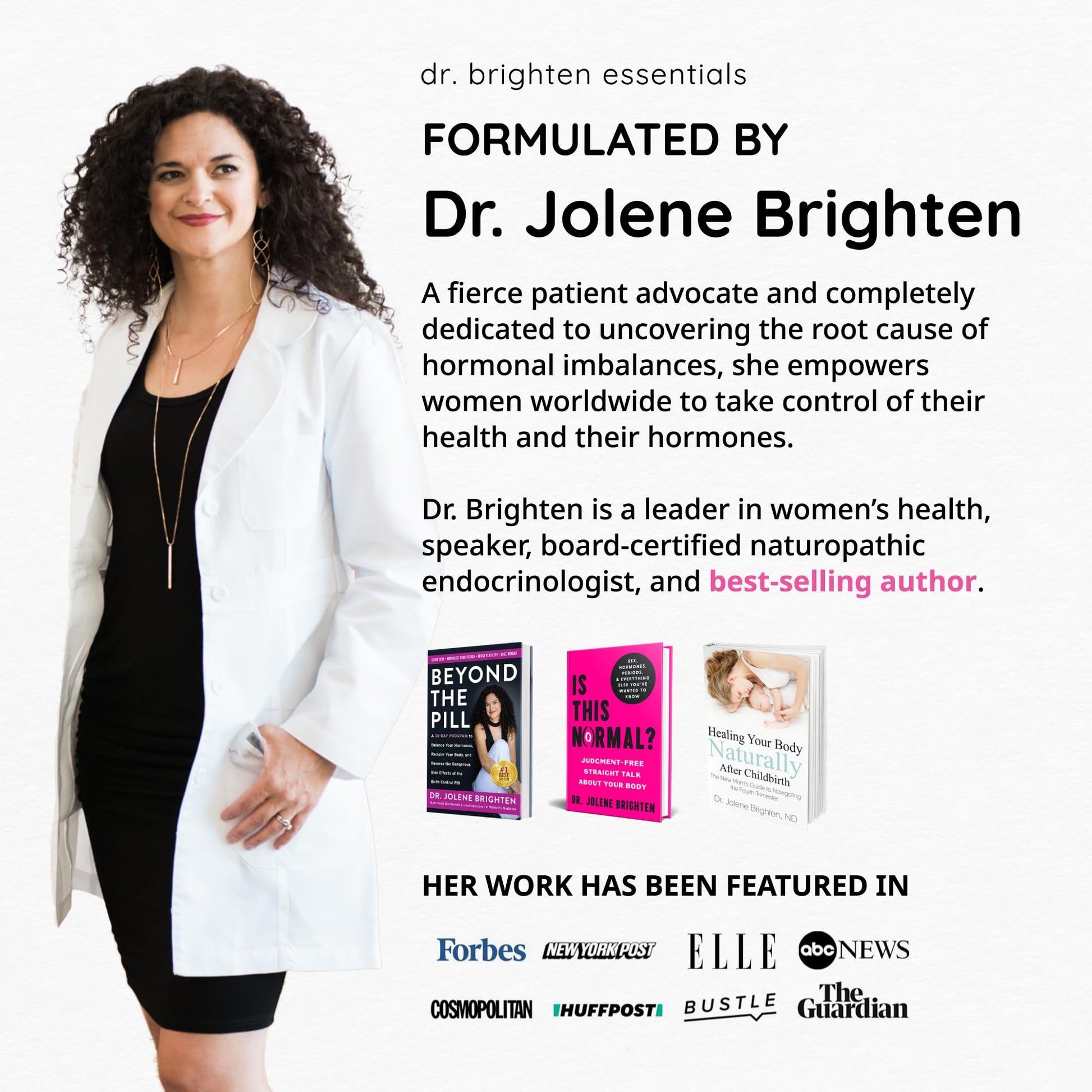 Dr. Brighten Magnesium Plus (as Magnesium Bi-glyncinate) - Beneficial in Maintaining a Healthy Mood, Sleep, Hormone Balance and Reducing Symptoms of PMS and Menstrual Cramps Dr. Brighten uk supplements