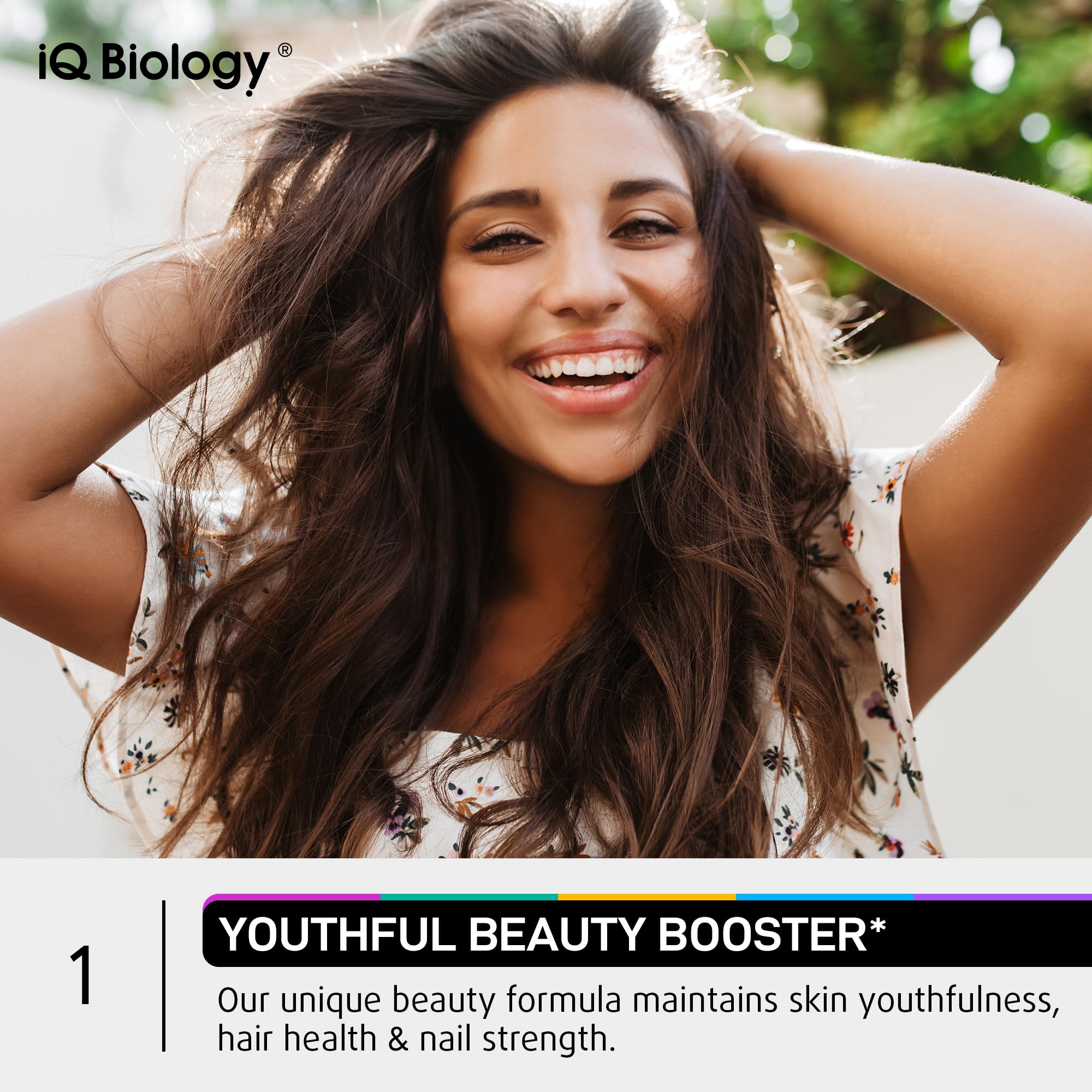 IQ BIOLOGY Biotin Collagen Keratin Astragalus Magnesium Ashwagandha Vitamin D3 Vitamin C IQ BIOLOGY uk supplements