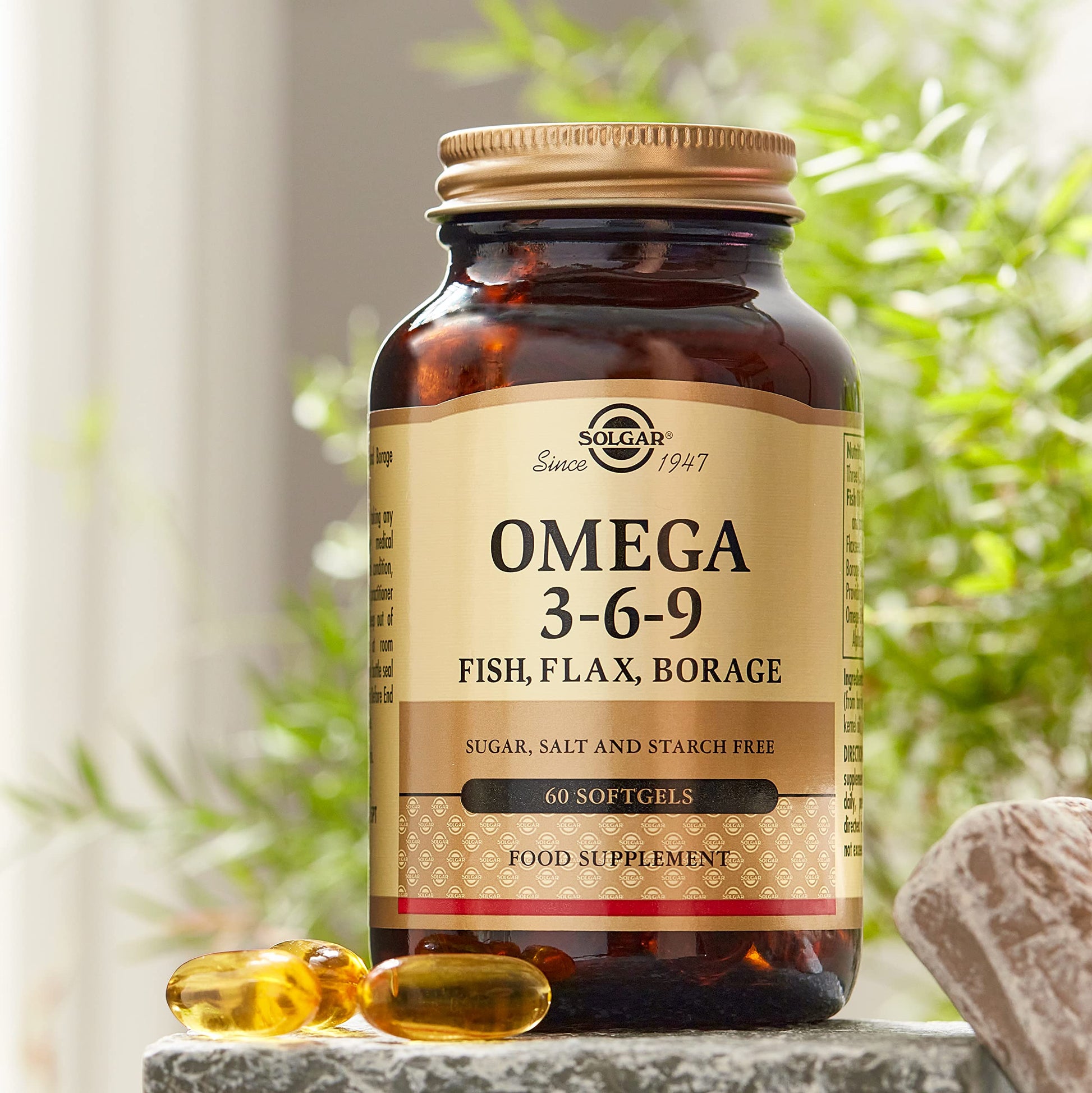 EFA 1300mg Omega 3-6-9 Solgar 60 Softgel Solgar uk supplements