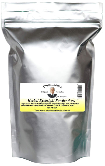 Christophers Original Formulas Herbal Eyebright Powder 4 OZ Christopher's Original Formulas uk supplements