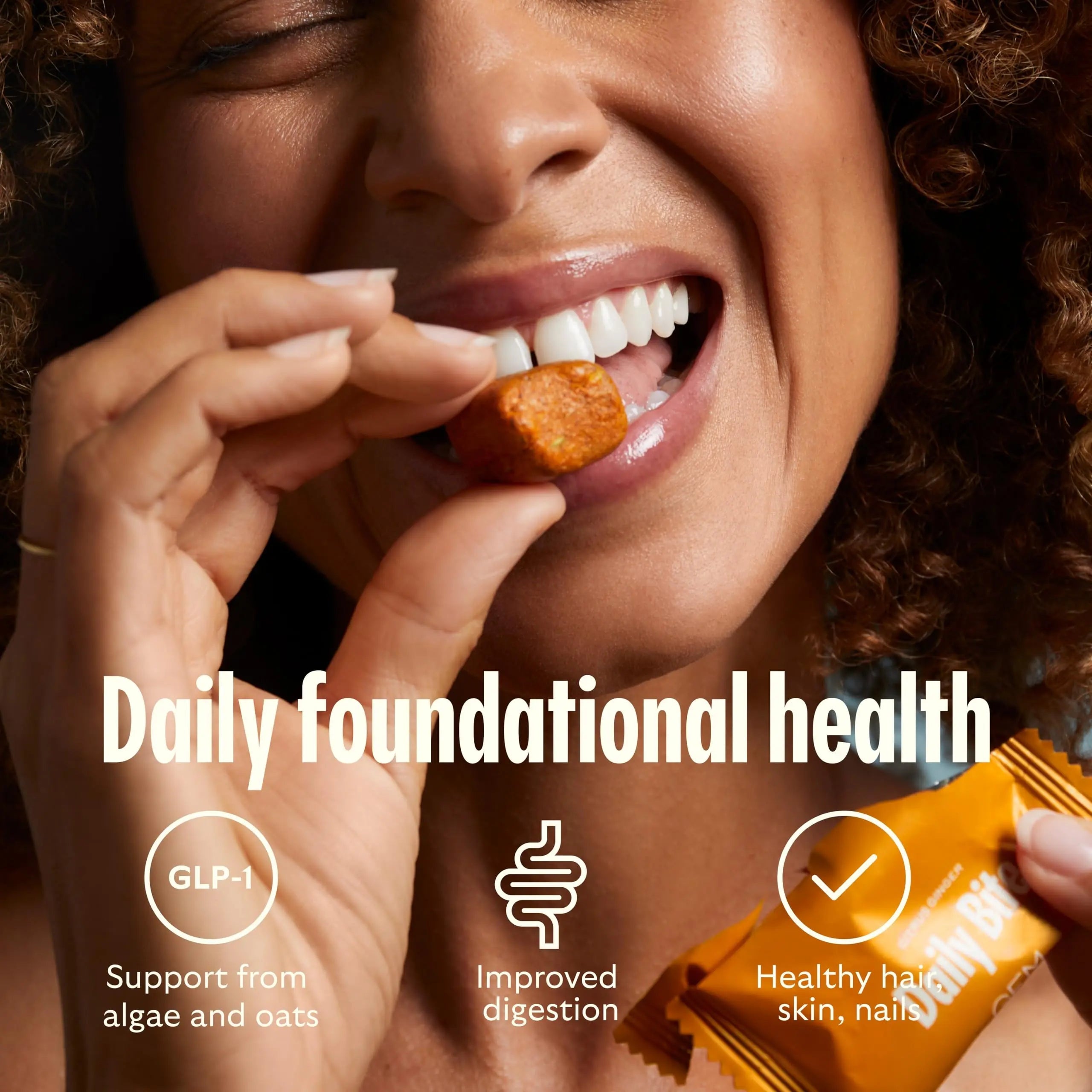 GEM Daily Bite for Women & Men, with 20+ Vitamins, Minerals & Superfoods Like Zinc, Vitamin D, B-Complex, K, Turmeric, Fiber & Prebiotics GEM uk supplements