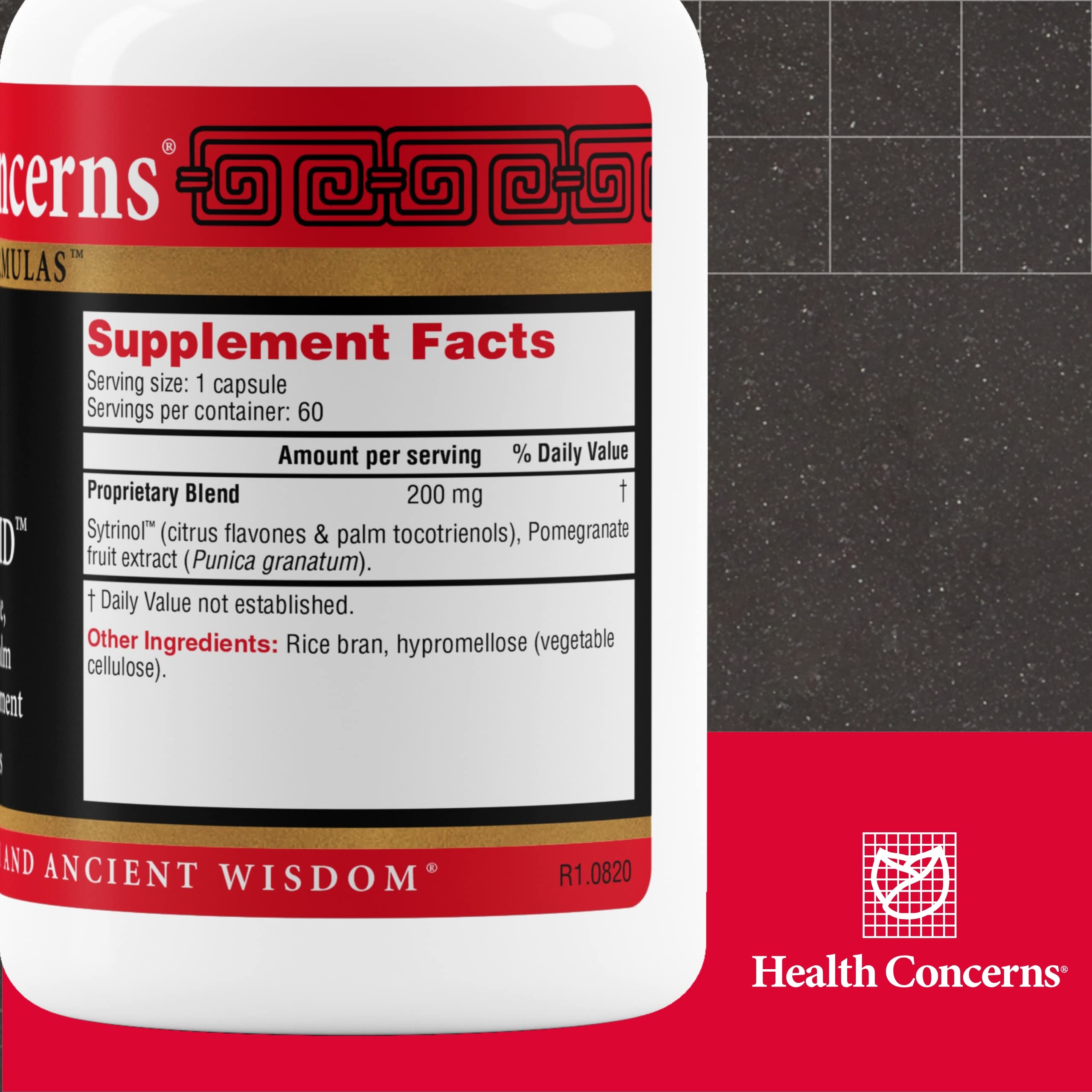 Health Concerns Polilipid – Cardiovascular Support & Cholesterol Health – Heart Wellness with Sytrinol & Pomegranate Extract – Antioxidant Support Supplement – Chinese Herbal Supplements – 60 Capsules Health Concerns uk supplements