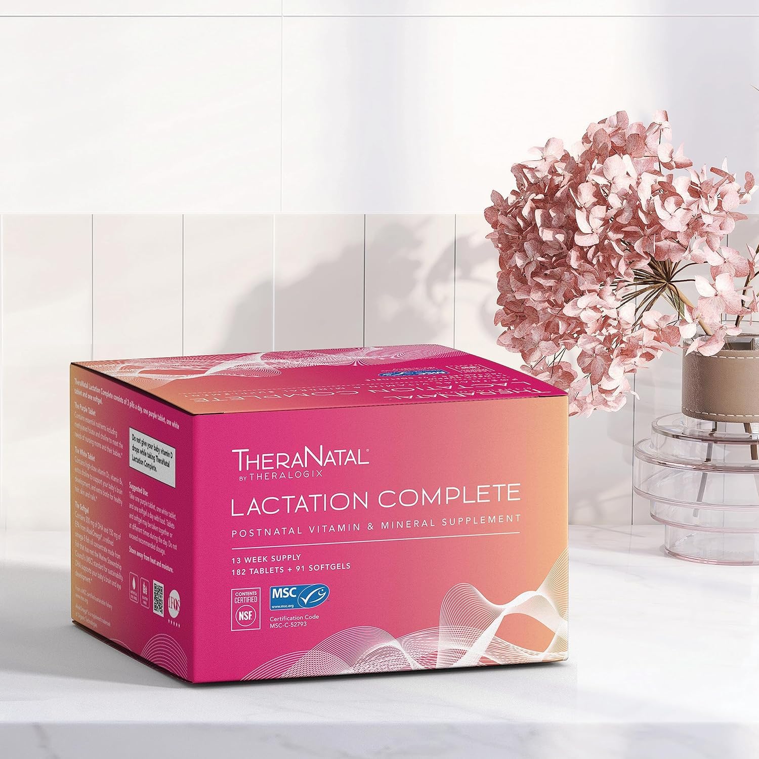 Theralogix TheraNatal Lactation Complete Postnatal Vitamin Supplement - 13-Week Theralogix uk supplements