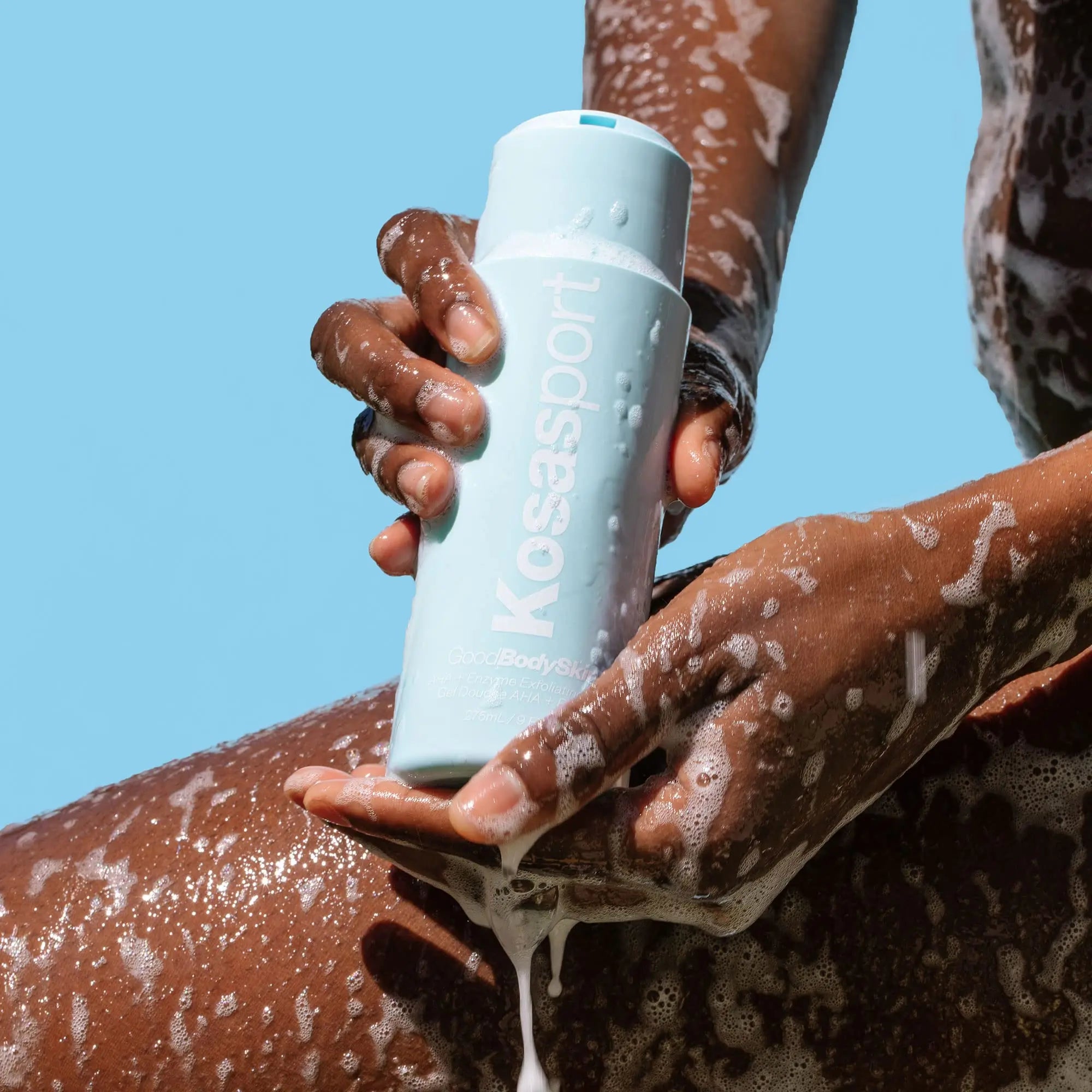 Kosas Kosasport Good Body Skin Body Wash | AHA & Enzyme Exfoliating Wash Kosas uk supplements