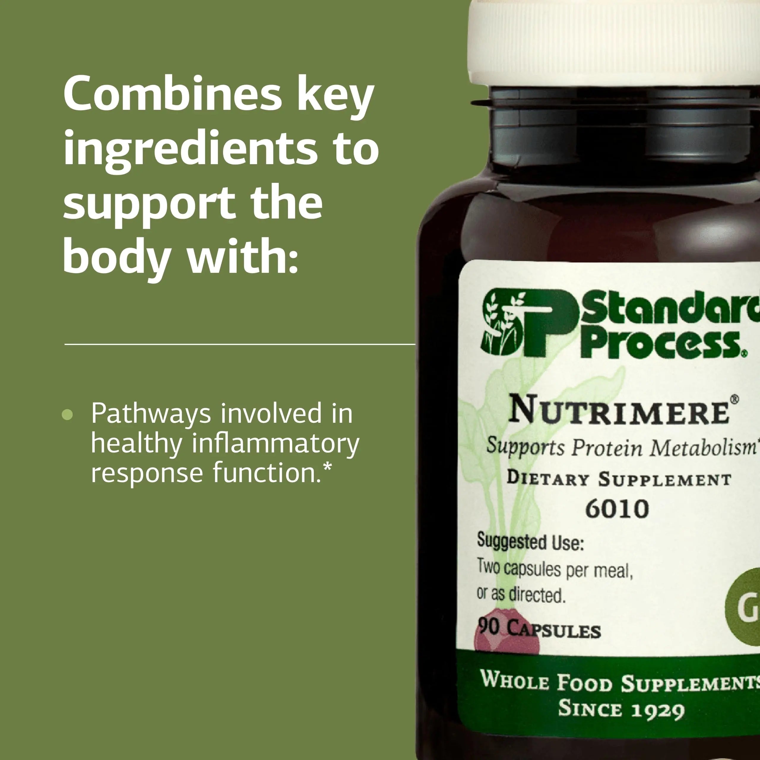 Standard Process Nutrimere - Supports Joint Health - Joint Supplement with Perna Canaliculus & New Zealand Green Mussel - Gluten-Free, Non-Soy & Non-Dairy - 90 Capsules Standard Process Inc. uk supplements