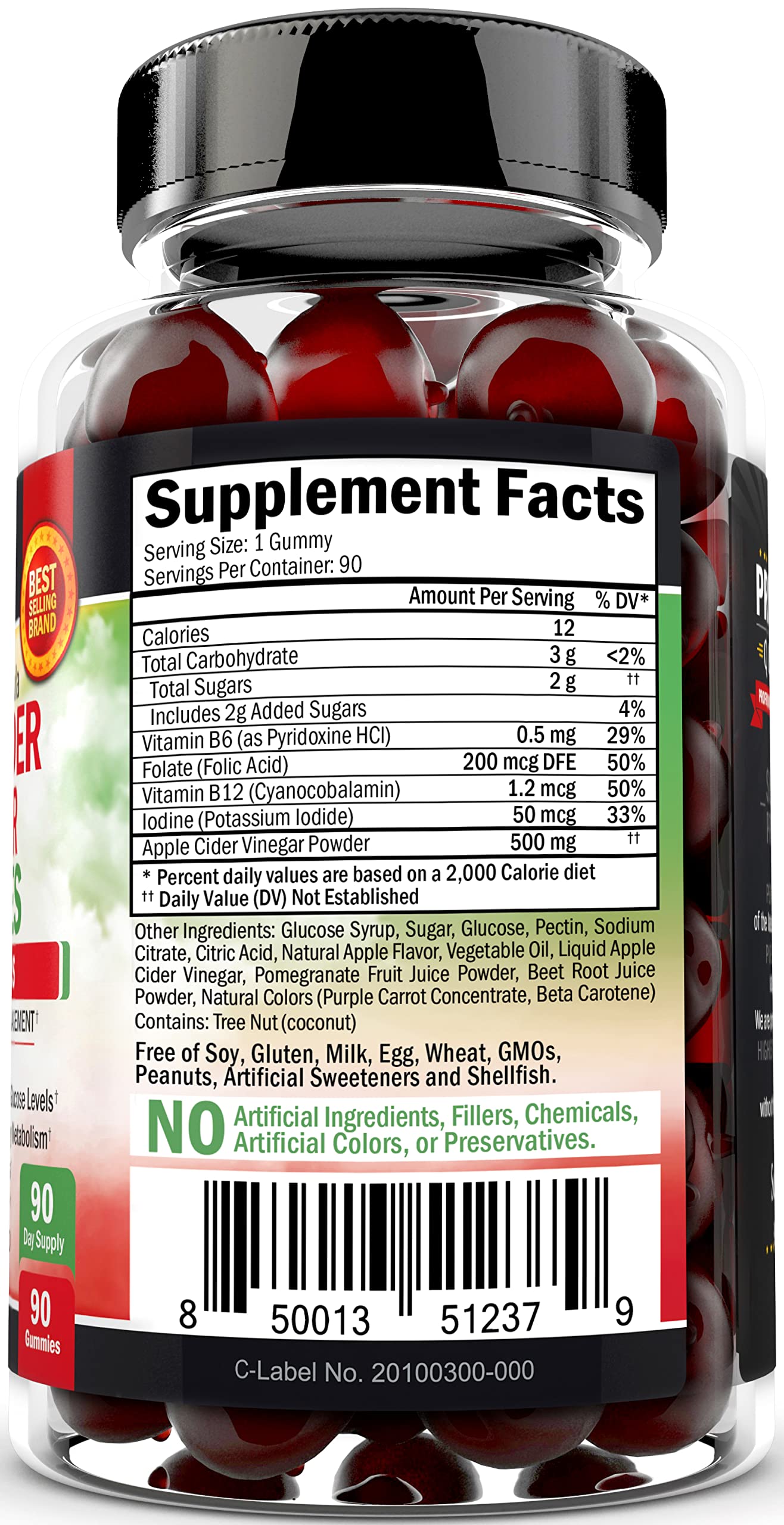 Apple Cider Vinegar Gummies for Weight Loss - ACV Gummies with The Mother BioSchwartz uk supplements