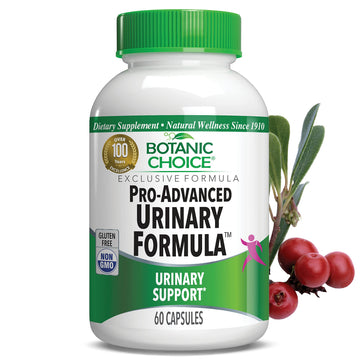 Botanic Choice Pro-Advanced Urinary Formula-Blend for Urinary Tract Health Support - Magnesium Cranberry Uva Ursi Damiana - 60 Capsules Botanic Choice uk supplements