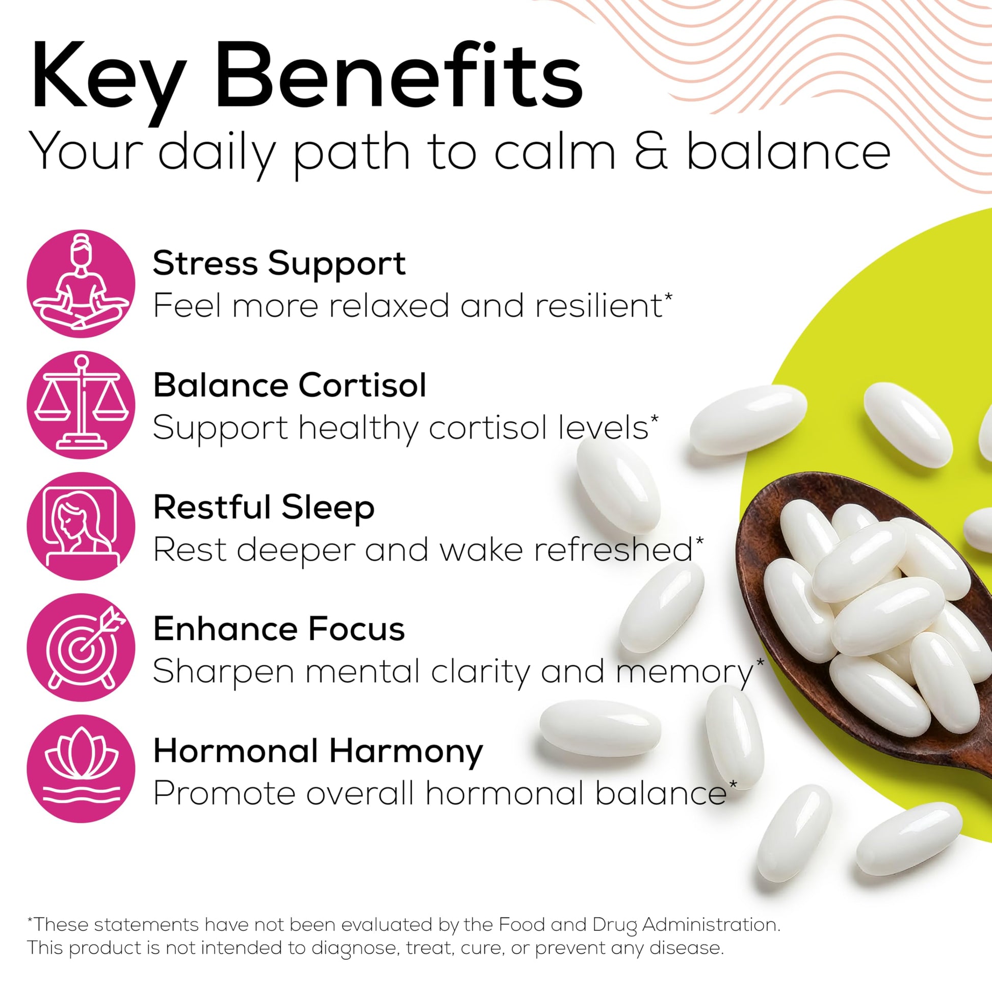 Cortisol Supplements for Women with Ashwagandha, Rhodiola & L-Theanine | Cortisol Reducer Designed for High Stress, Fatigue & Mood Swings | Supports Hormone Balance & Steady Energy | 60 Capsules Terramed Just Think Comfort uk supplements