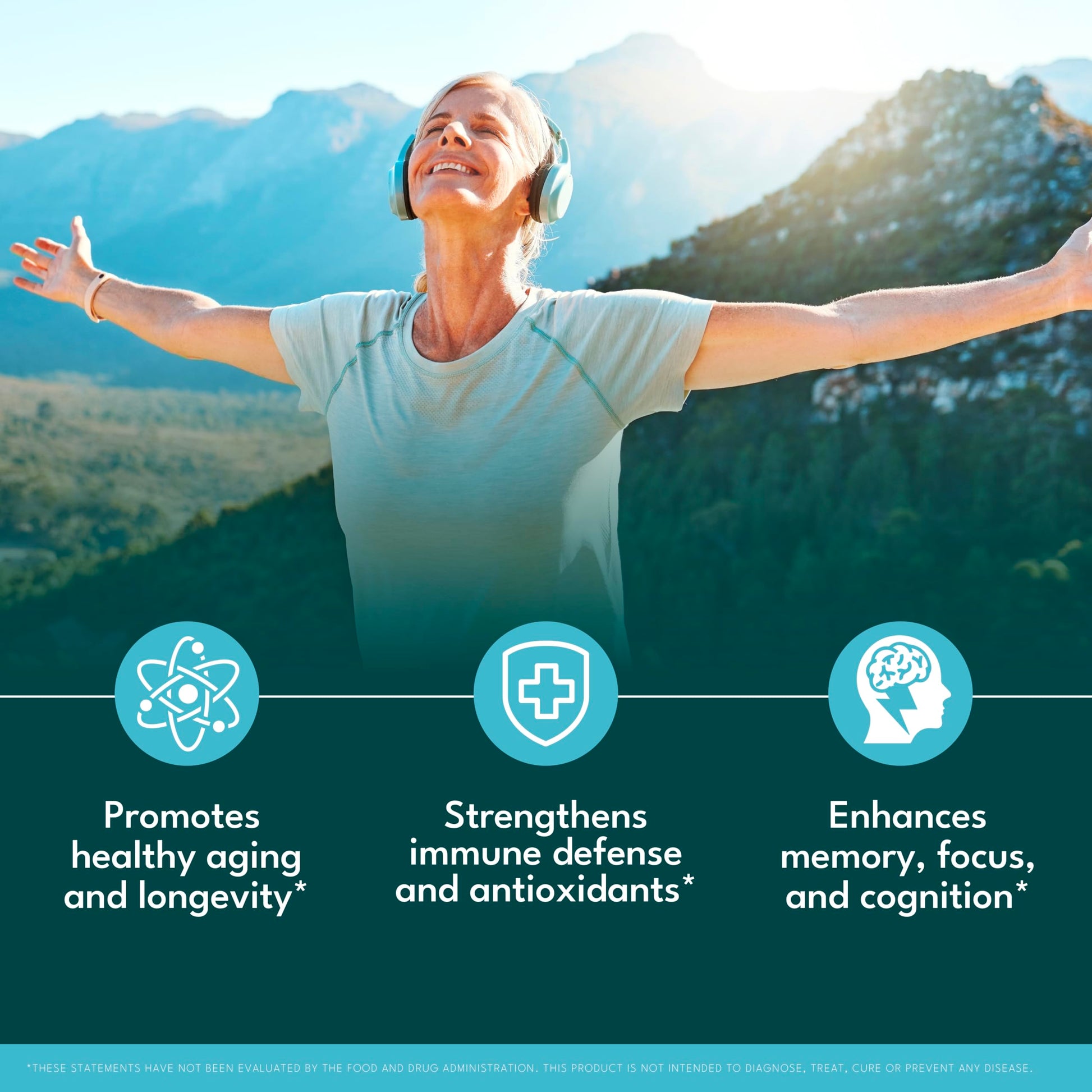 NEW AGE NAD+ Supplement Complex – NAD+ 300 mg with Astaxanthin, Urolithin A, Resveratrol, CoQ10 & Antioxidant Blend – Cellular Energy, Support or Women & Men – Vegan, Non-GMO- 120 Count NEW AGE uk supplements
