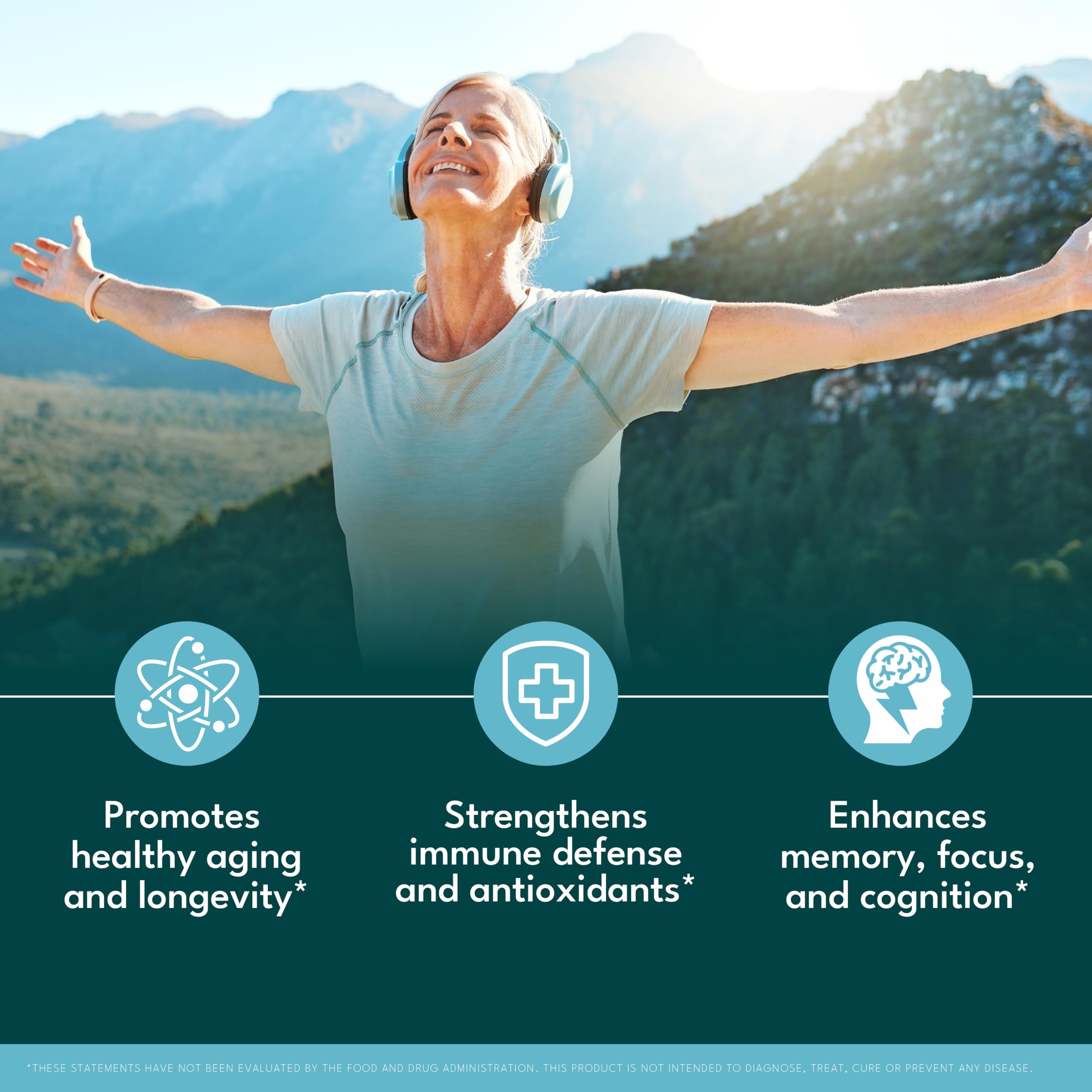 NEW AGE NAD+ Supplement Complex – NAD+ 300 mg with Astaxanthin, Urolithin A, Resveratrol, CoQ10 & Antioxidant Blend – Cellular Energy, Support or Women & Men – Vegan, Non-GMO- 120 Count NEW AGE uk supplements