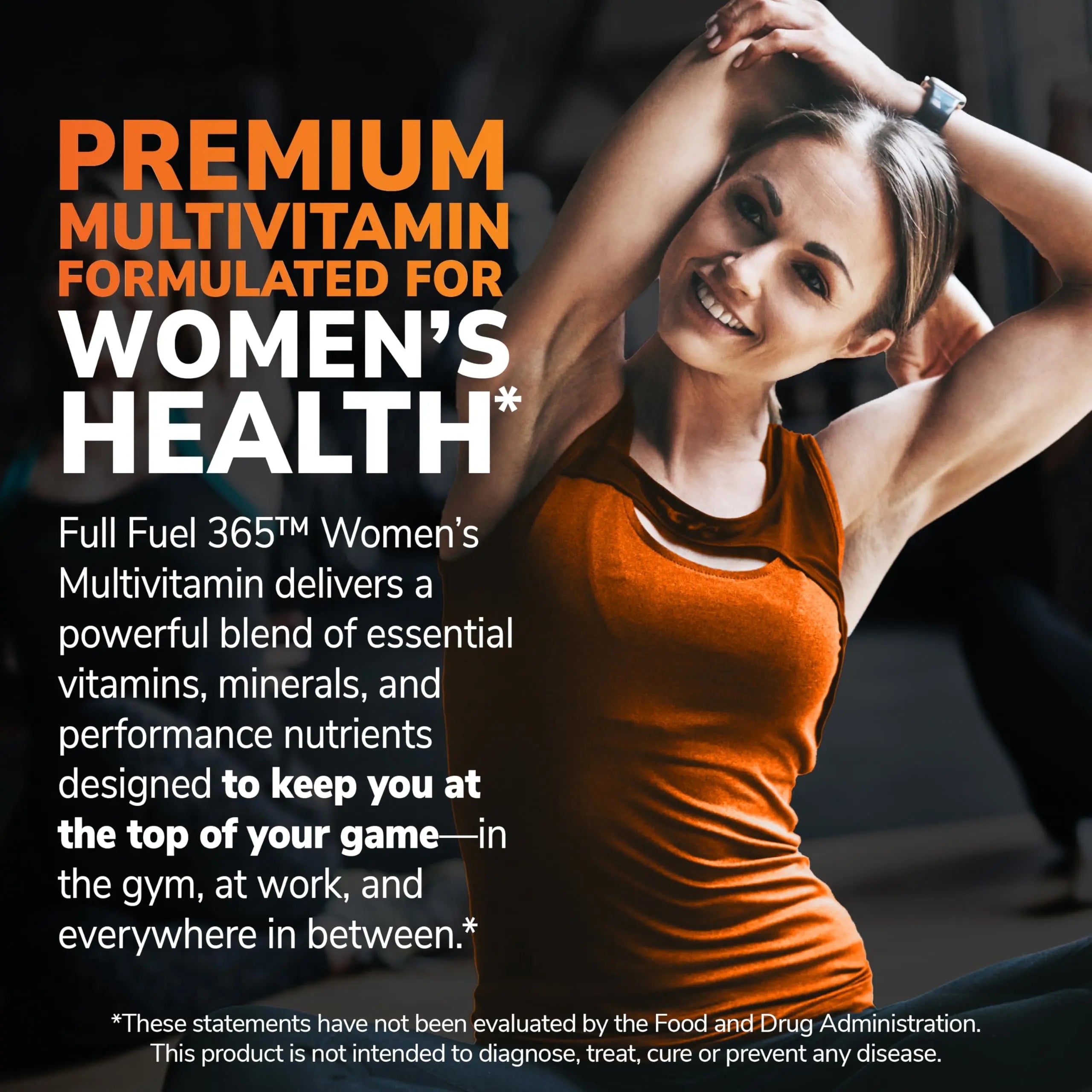 21st Century Full Fuel 365 Active Women’s Multivitamin, 120 Tablets, Daily Vitamins and Minerals for Energy, Muscle Support, Immune Health 21st Century uk supplements