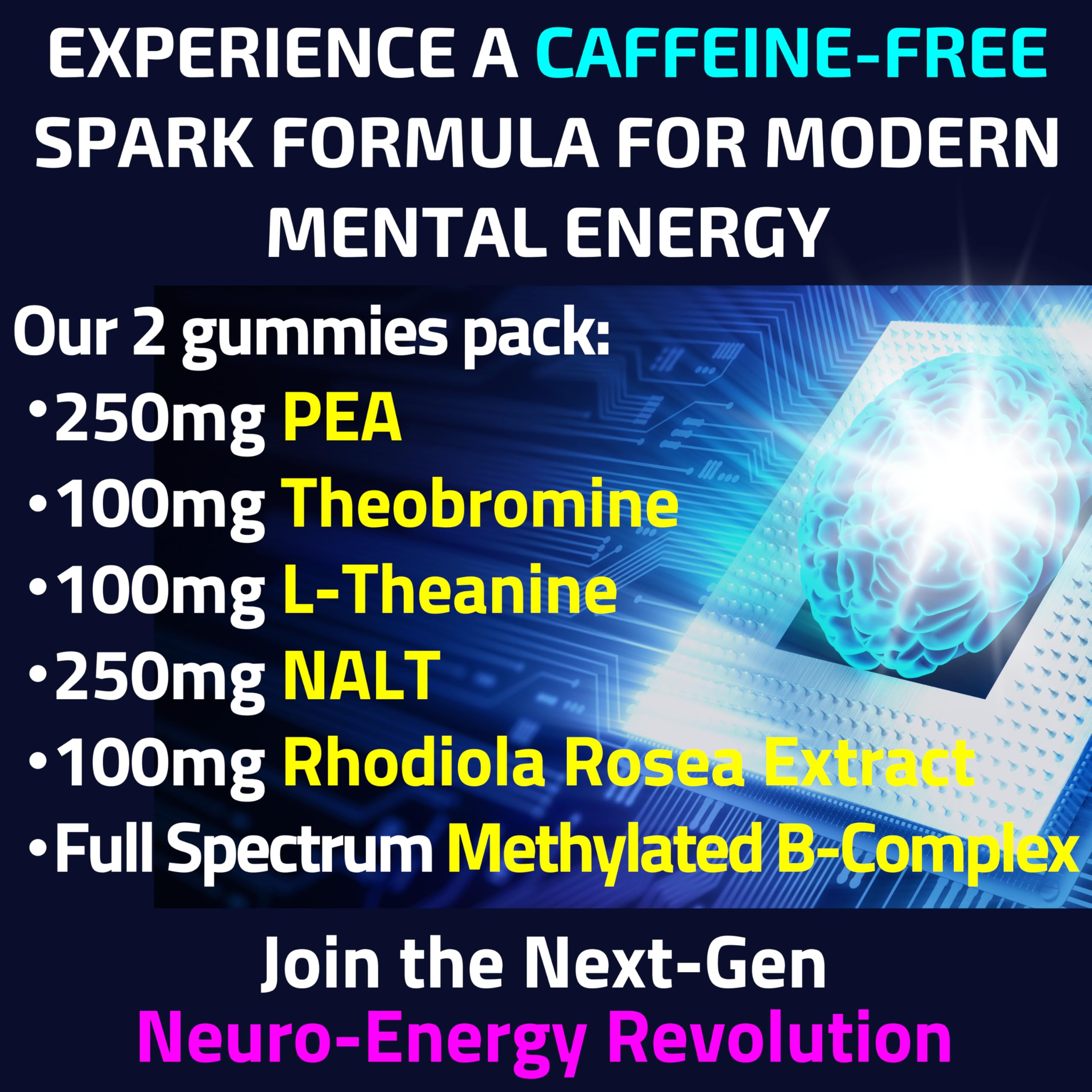 Rhodiola Rosea NALT N-Acetyl-L-Tyrosine Methylated Vitamin B Complex L-Theanine Gummies w P5P B6 5-MTHF B9 Folate Methyl B12 Methylcobalamin B3 Niacinamide, Supplement Powder Capsule Pill Supplements SHIZAM uk supplements