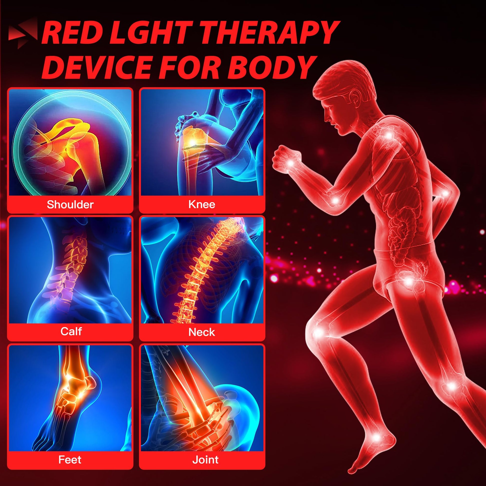 Dexnump Red Light Therapy for Face, 324 LEDs Red Light Therapy Lamp Height Free Adjustment Infrared Dexnump uk supplements