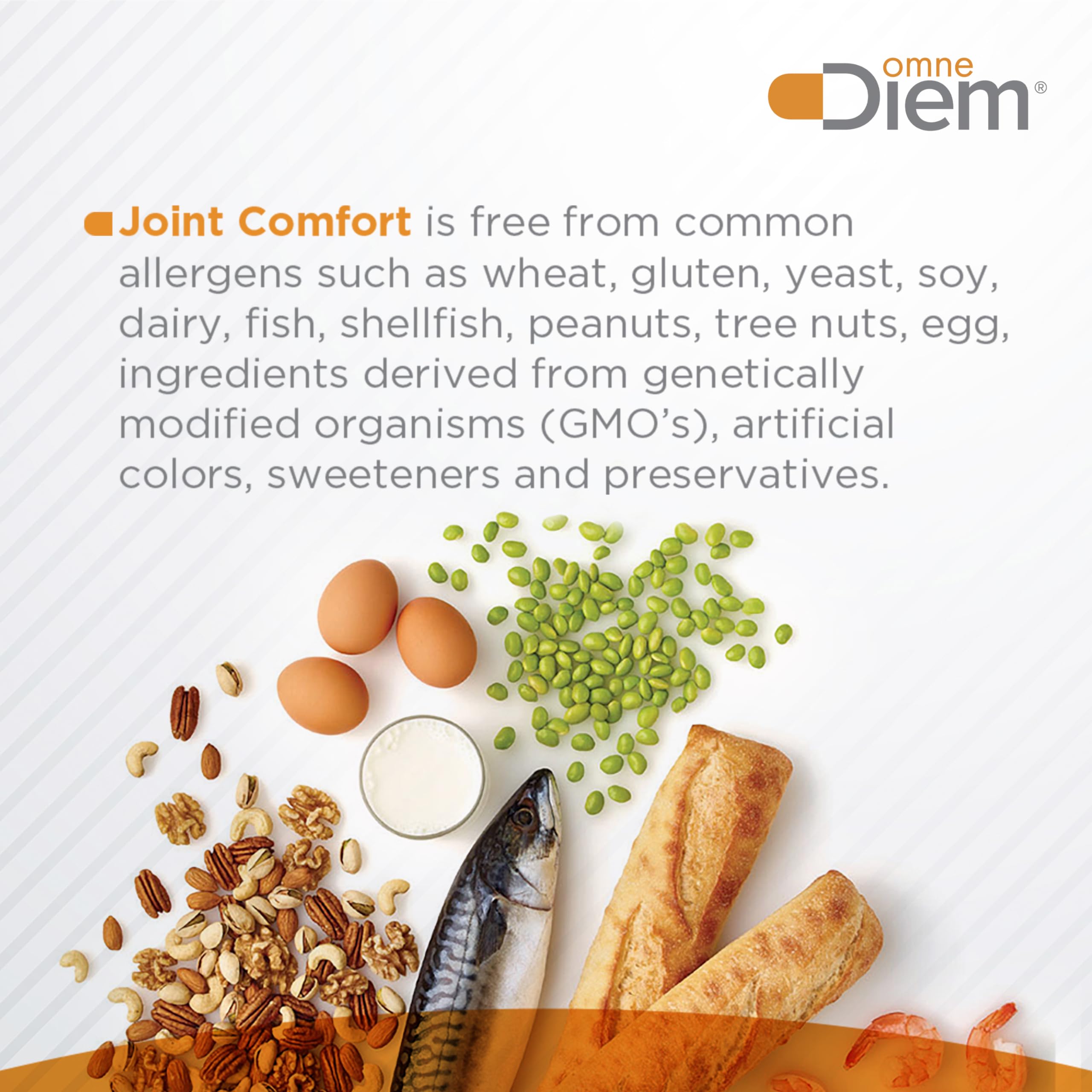 OmneDiem Joint Comfort with ZOARA, 60 Capsules – Dietary Supplement for Comprehensive Joint Care & Comfort Omne Diem uk supplements