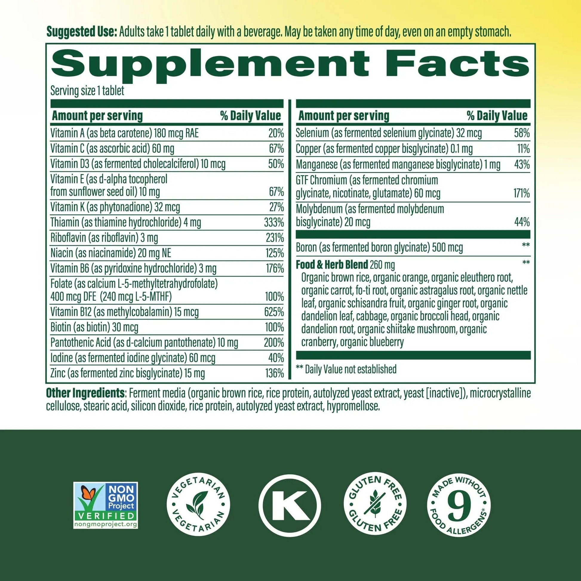 MegaFood One Daily Mens Multivitamins - Multivitamin for Men - Vitamin C, Vitamin D3 & Vitamin B12 - Muscle, Energy Metabolism & Immune Support MegaFood uk supplements