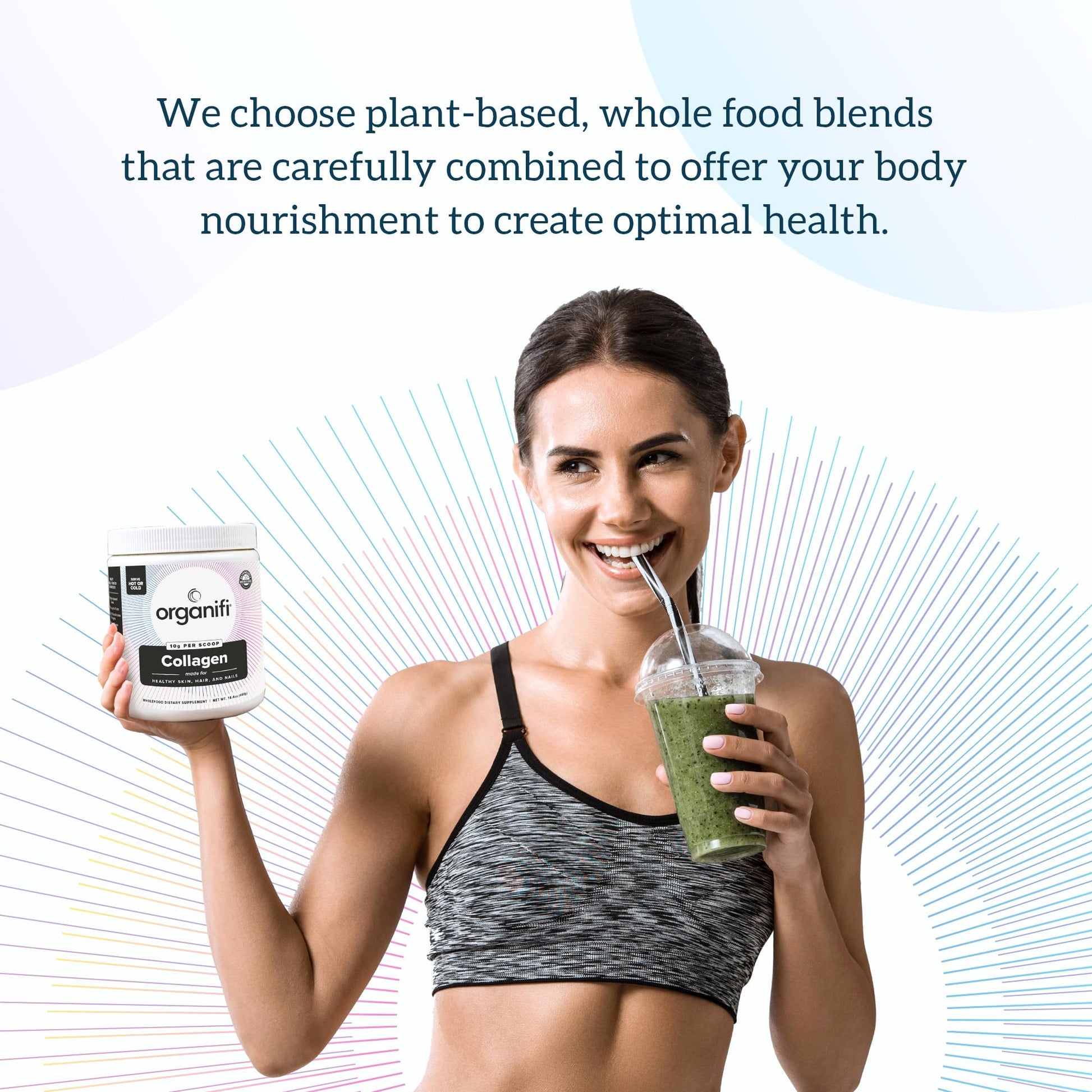 Organifi Unflavored Collagen Powder - Supports Stronger Skin, Nail, and Hair, 40 Servings Organifi uk supplements