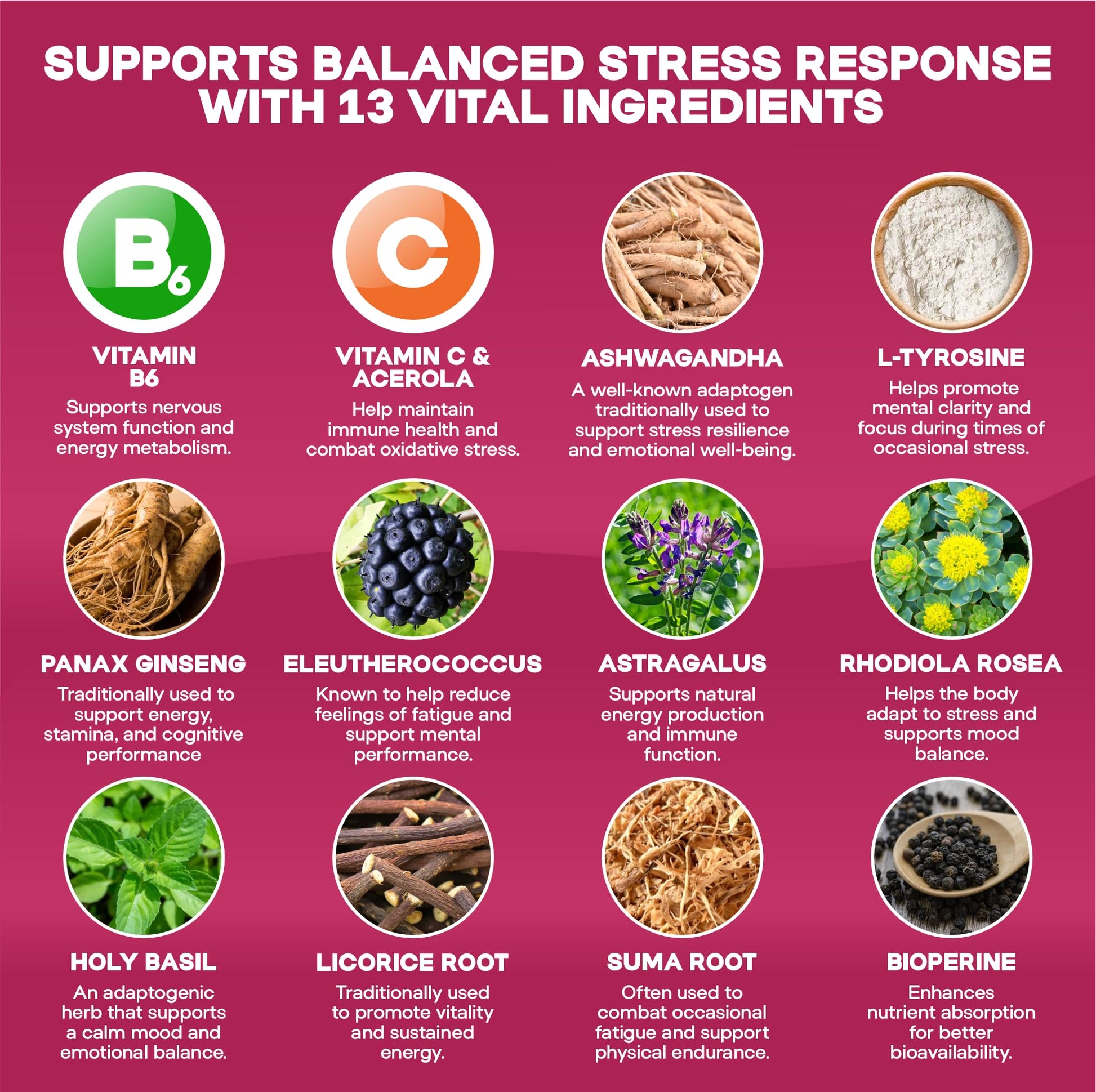 HerbaMe Cortisol Manager Supplement and Balance Mood with Ashwagandha & L-Tyrosine, 120 Capsules, Helps Maintain Healthy Energy Levels and Stress Relief, Fatigue Reducer Pills HerbaMe uk supplements