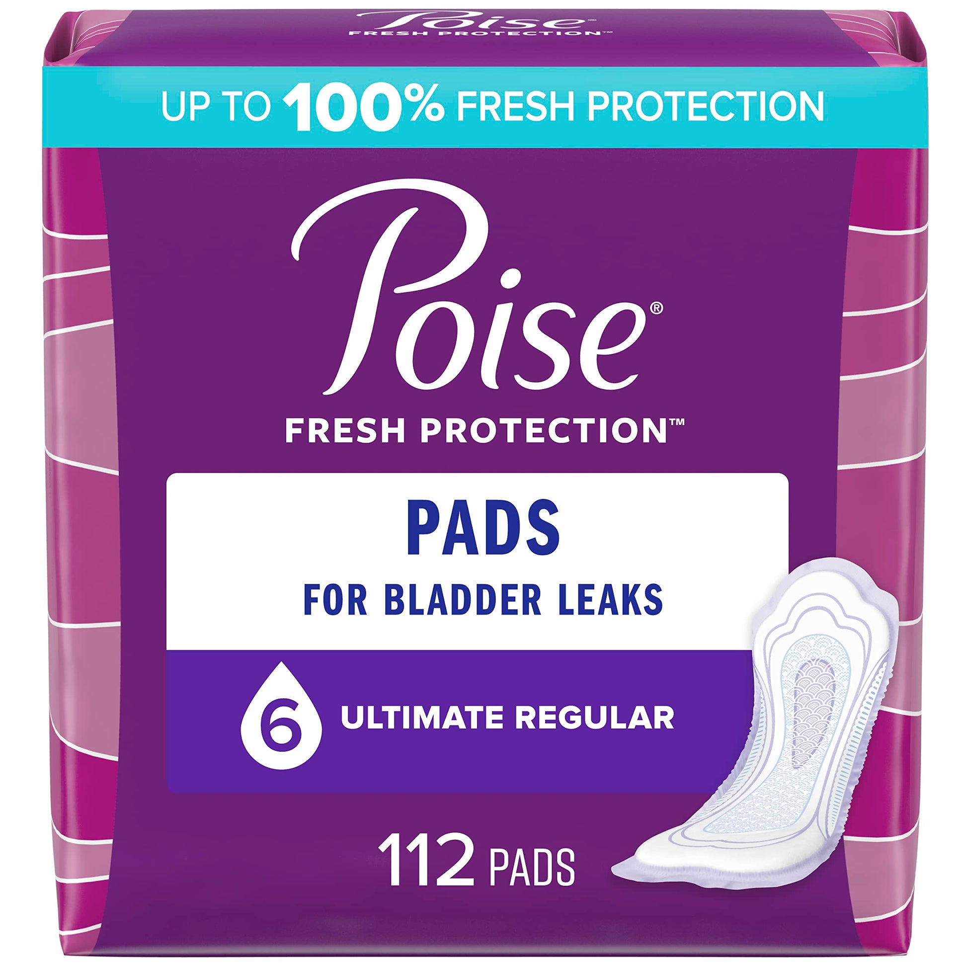 Poise Incontinence Pads & Postpartum Incontinence Pads, 6 Drop Ultimate Poise uk supplements