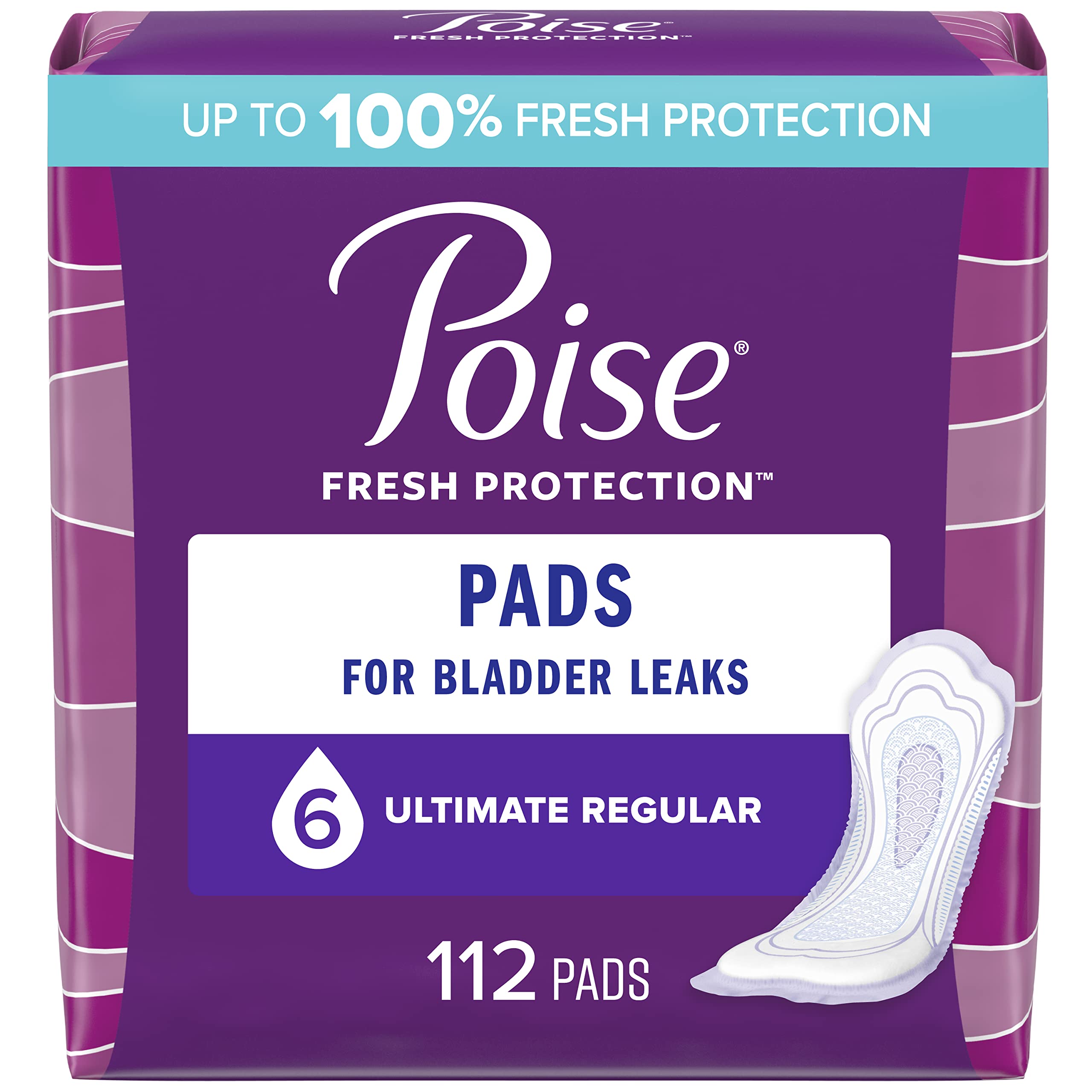 Poise Incontinence Pads & Postpartum Incontinence Pads, 6 Drop Ultimate Poise uk supplements