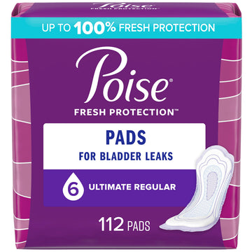 Poise Incontinence Pads & Postpartum Incontinence Pads, 6 Drop Ultimate Poise uk supplements