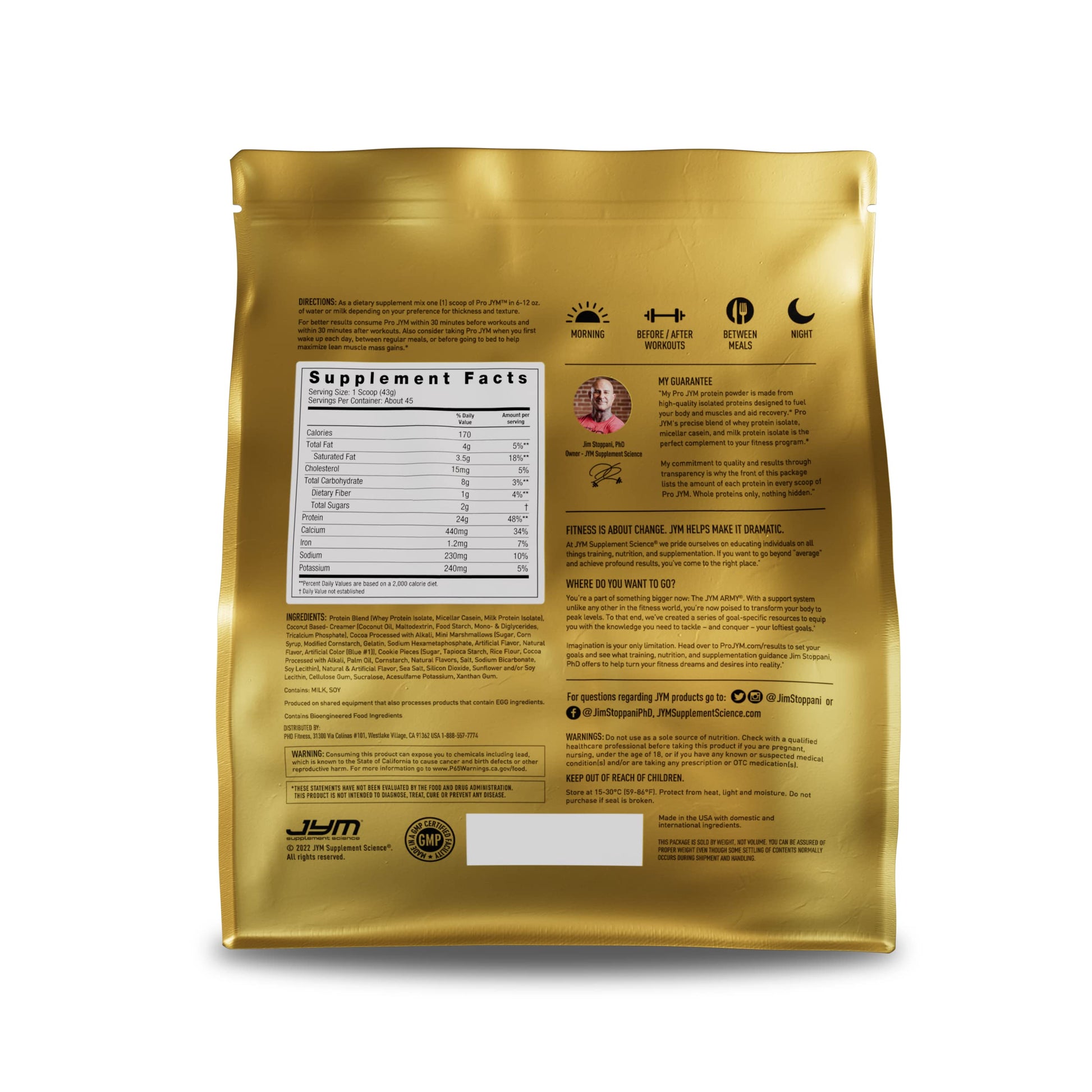Pro JYM Protein Powder - Egg White, Milk, Whey Protein Isolates & Micellar Casein JYM Supplement Science uk supplements
