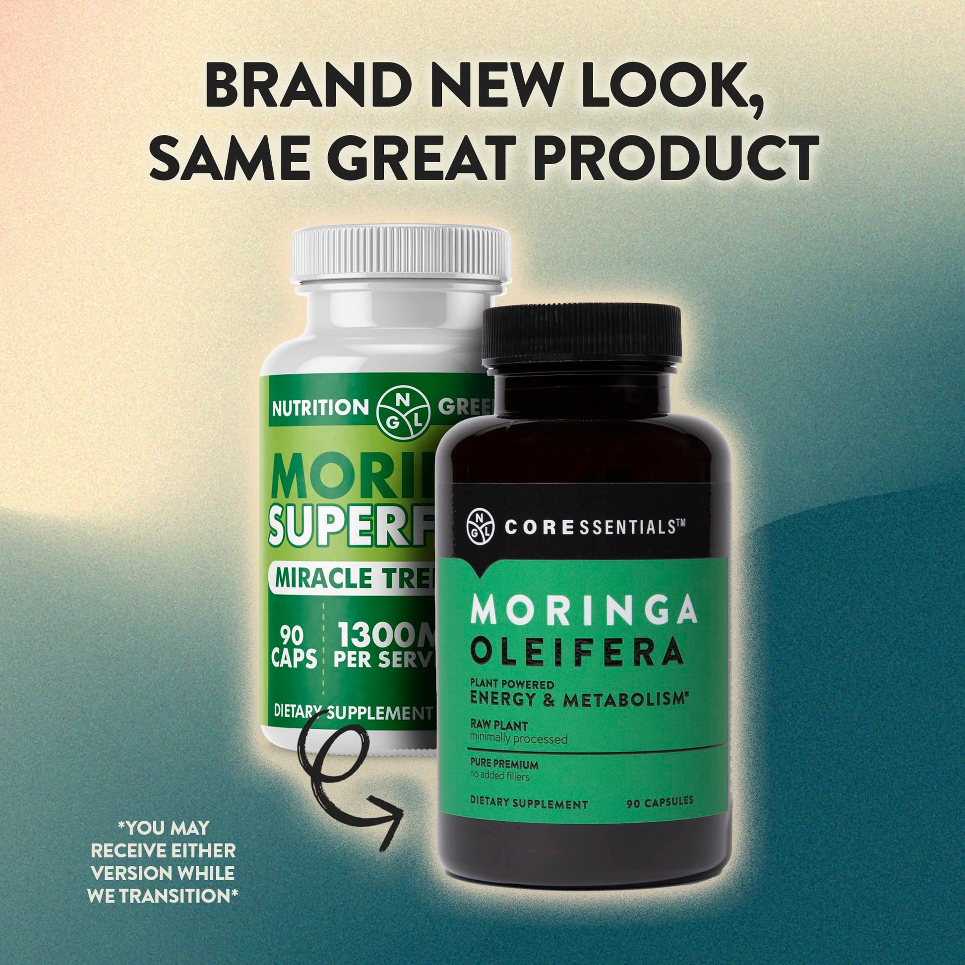 NGL Moringa Capsules 1300mg | Pure Raw Moringa Oleifera Superfood Dietary Supplement | 90 Capsules NGL uk supplements