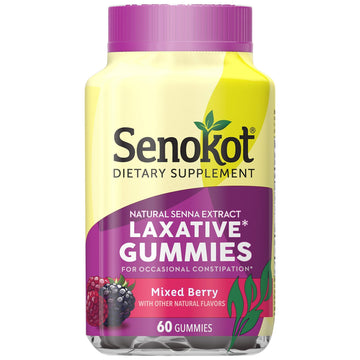 Senokot Dietary Supplement Laxative Gummies, Natural Senna Extract, Gentle, Overnight Relief Senokot uk supplements