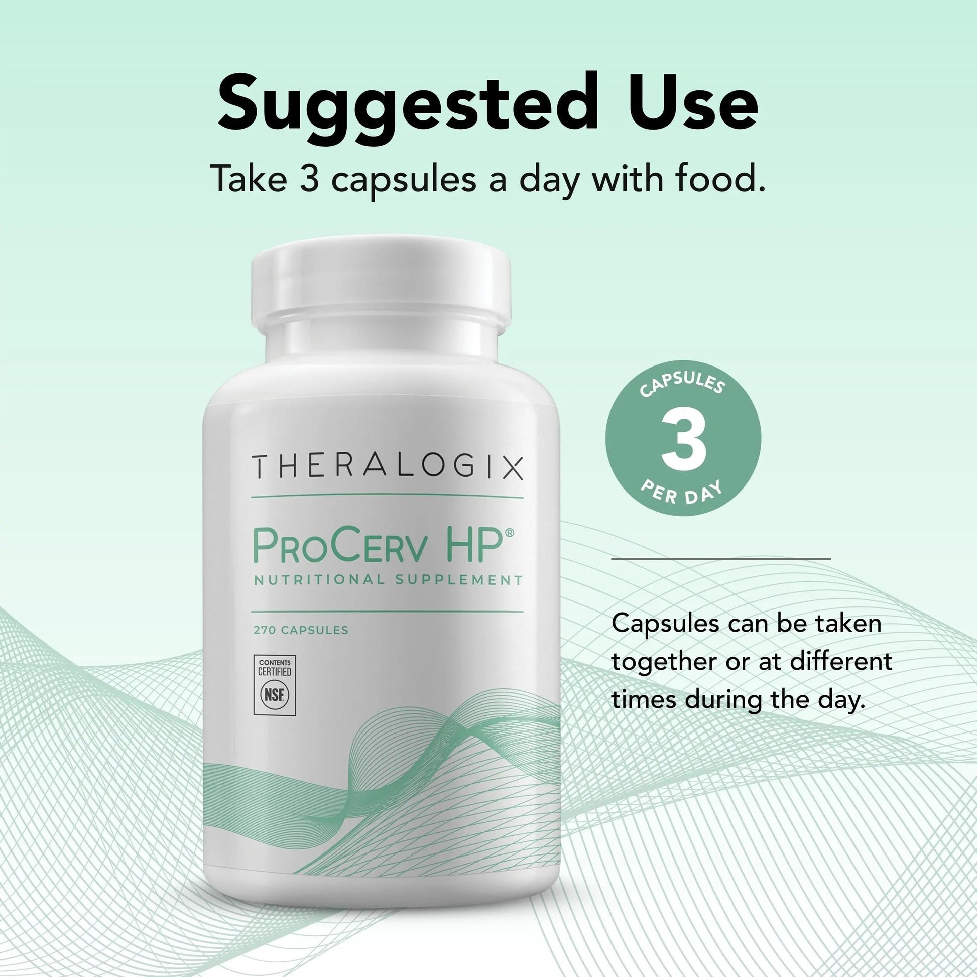 Theralogix ProCerv HP High-Potency Multivitamin - 90-Day Supply - Support for Women & Men - Immune Support Supplement Theralogix uk supplements