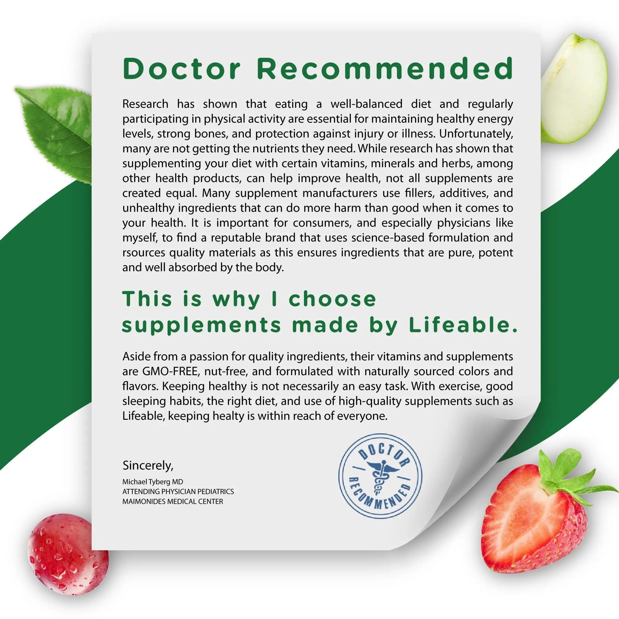 Lifeable Womens Multivitamin Gummy | with Vitamin A, C, D, E, Niacin, B6, Folate, B12, Biotin, Pantothenic Acid, Iodine, Zinc | Lifeable uk supplements