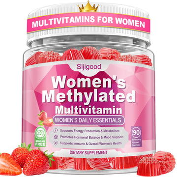 Sijigood 90 Count | Methylated Multivitamin Gummies for Women – Womens Multivitamin Gummies with B Complex, Minerals, CoQ10, Myo-Inositol for Energy, Hormone Balance & Immune Support Sugar Free Sijigood uk supplements