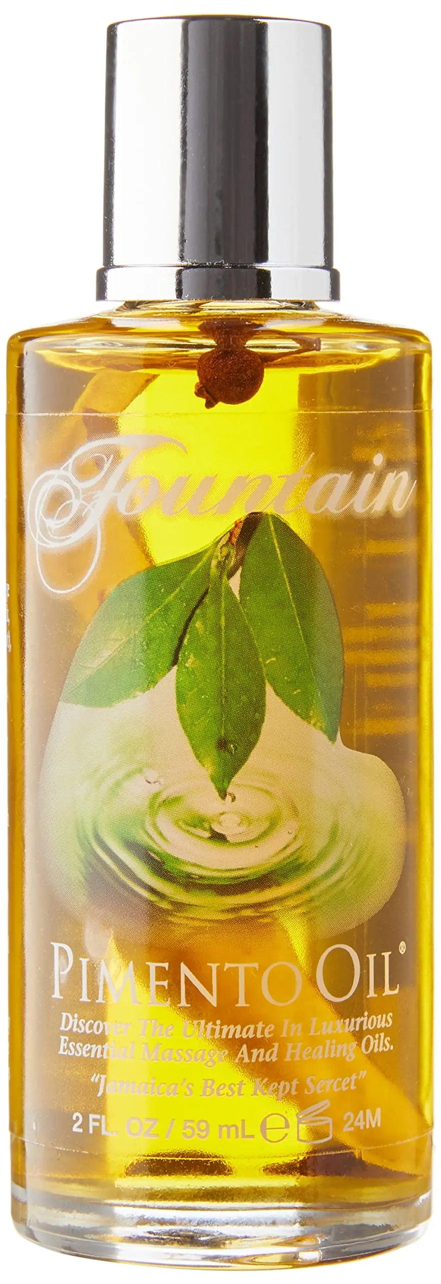 Fountain Pimento Oil for Massage Therapy, Muscle and Joint Deep Tissue Massage, Sore Muscle Balm Massage & Topical Herbal Rub (Pack of 2) Fountain uk supplements