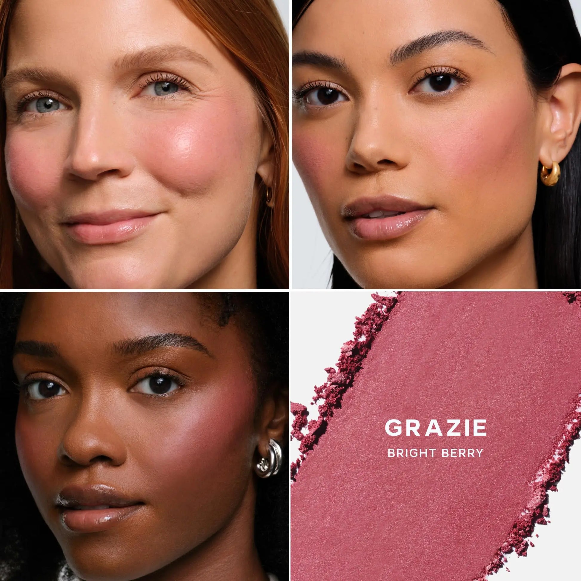 Saie Cheek Flush Duo - Dew Liquid Blush (.40 oz, Dreamy), SuperSuede Baked Powder Blush (.01 oz, Grazie) - Layerable, Skin-Nourishing Blushes for a Seamless Radiant Finish Saie uk supplements