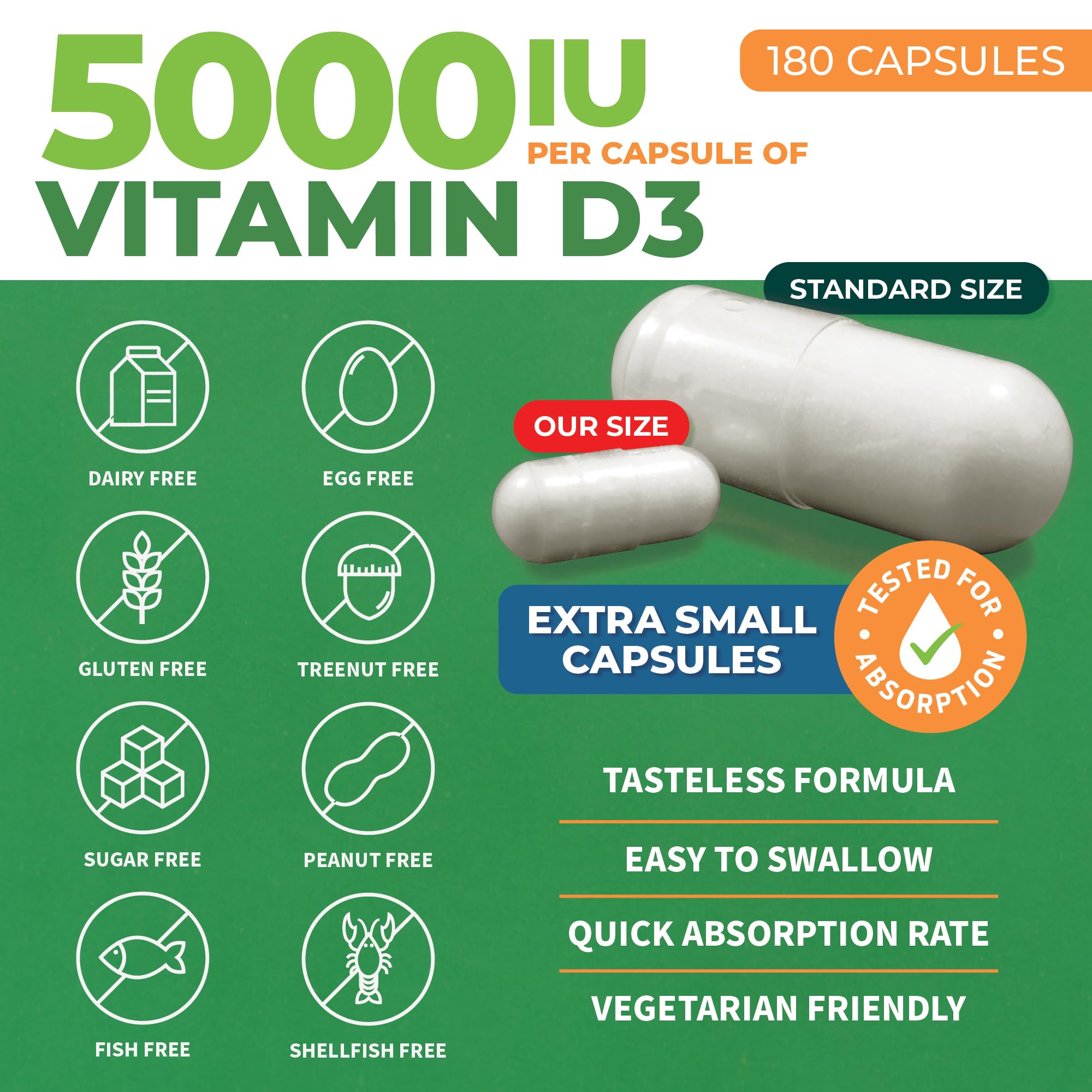 ForestLeaf - Vitamin D3 IU Weekly Supplement - Vitamin D Capsules ForestLeaf uk supplements