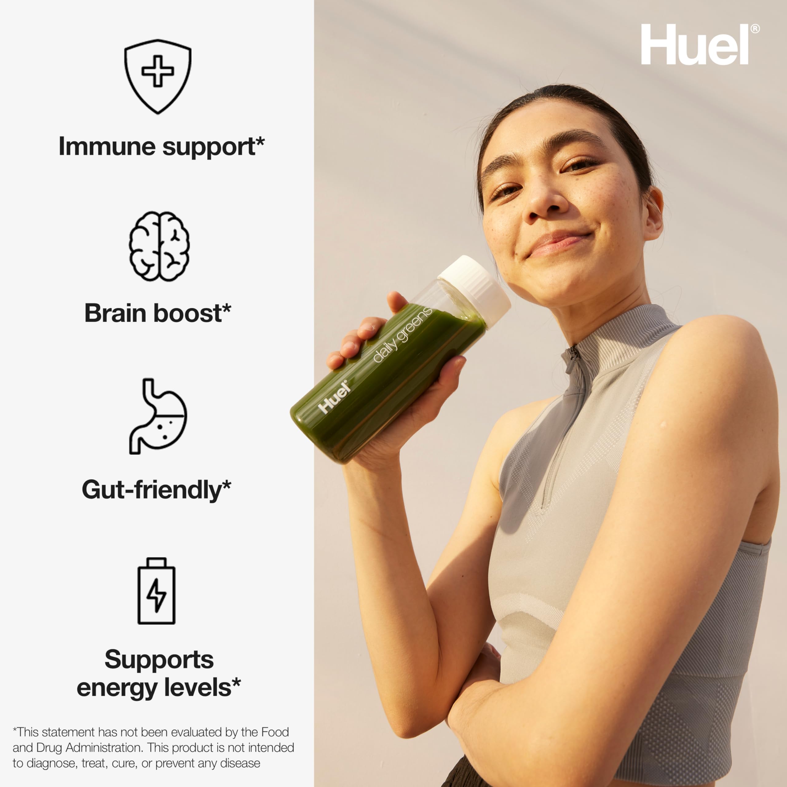Huel Daily Greens | Superfood Greens Powder | 91 Vitamins, Minerals, and Wholefood Huel uk supplements