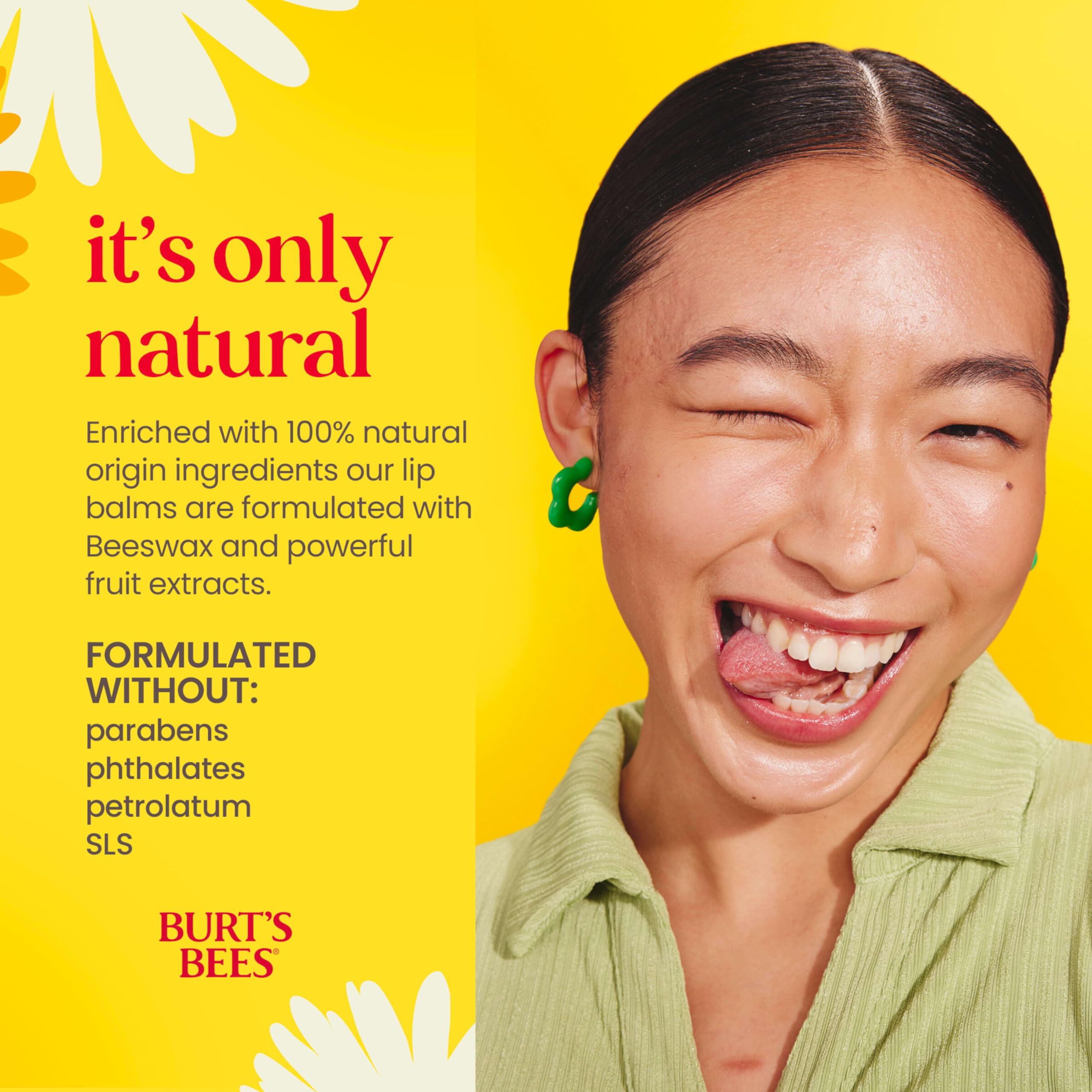 Burt's Bees 100% Natural Moisturizing Lip Balm (Superfruit) Burt's Bees uk supplements