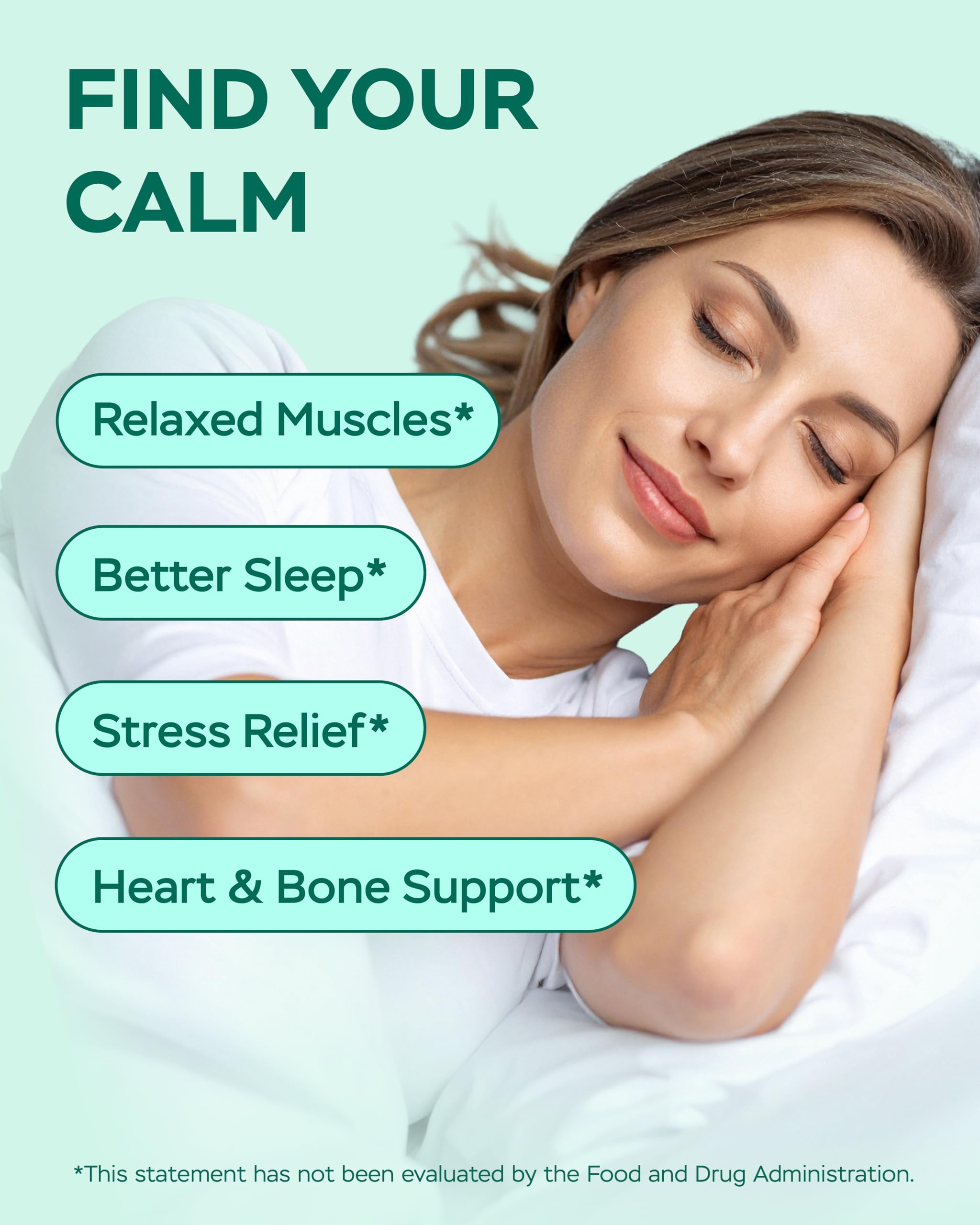 Magnesium Complex for Women – Magnesium for Sleep, Advanced 610mg with Glycinate, Citrate & Vitamin B6 for 3X Absorption + 5-HTP – Supports Sleep, Relaxation, Nerve, Muscle, Bone & Energy Health 4Well Products uk supplements
