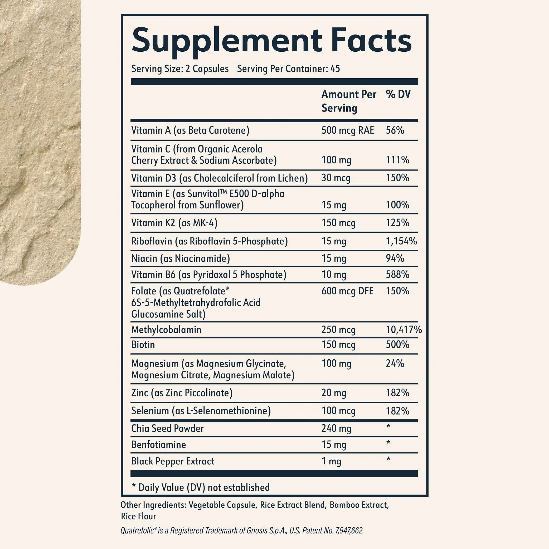Cielo Rise Multivitamin for Women and Men - Vitamin A, C, D3, E K2, & More - Magnesium Glycinate, Citrate, and Malate for Digestive Support Cielo uk supplements