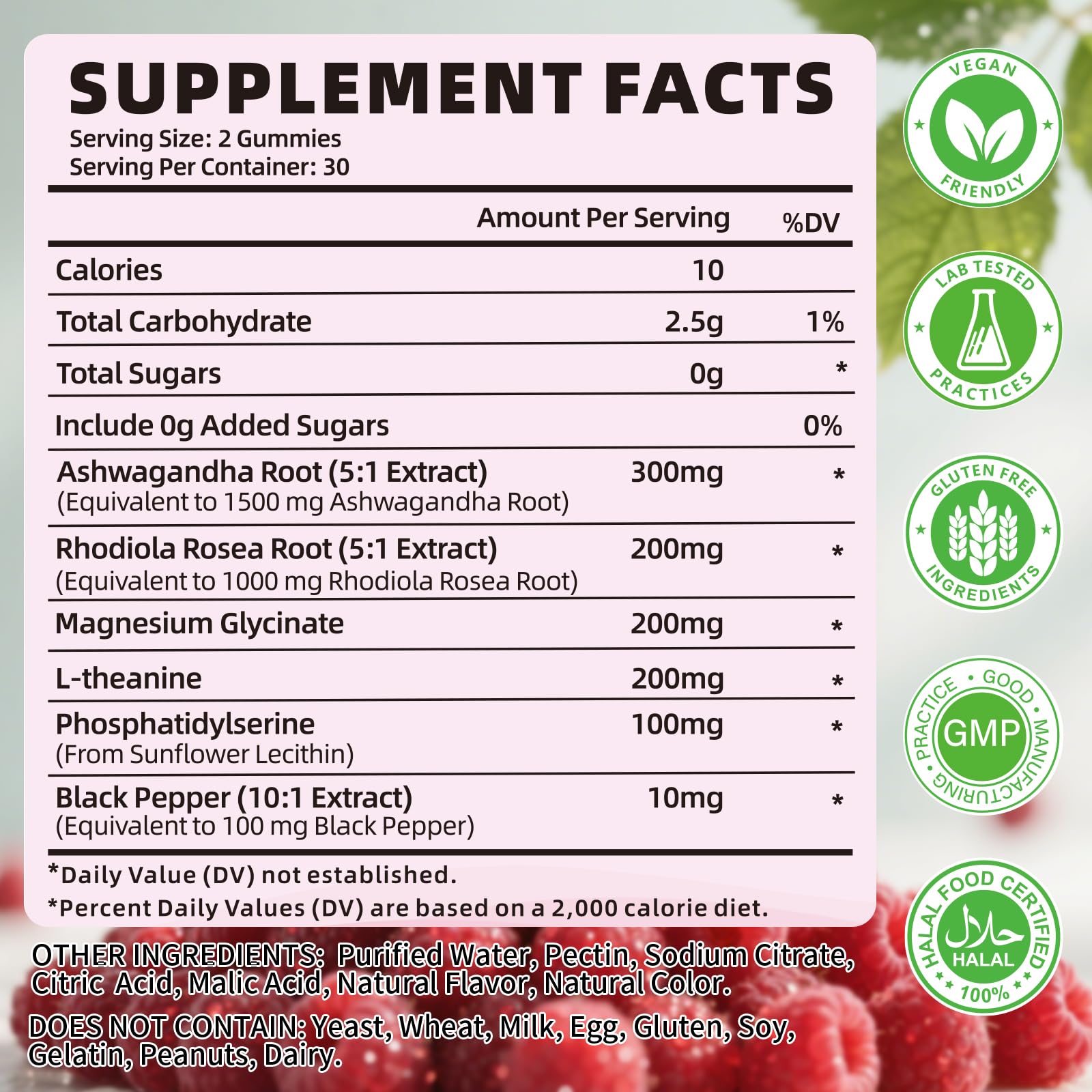 YXSW Cortisol Supplements Gummies for Women Sugar-Free Cortisol Gummies with Magnesium Glycinate Ashwagandha Rhodiola Rose for Relaxation, Focus, Zzz Support, Raspberry Flavor, 60 Count YXSW uk supplements