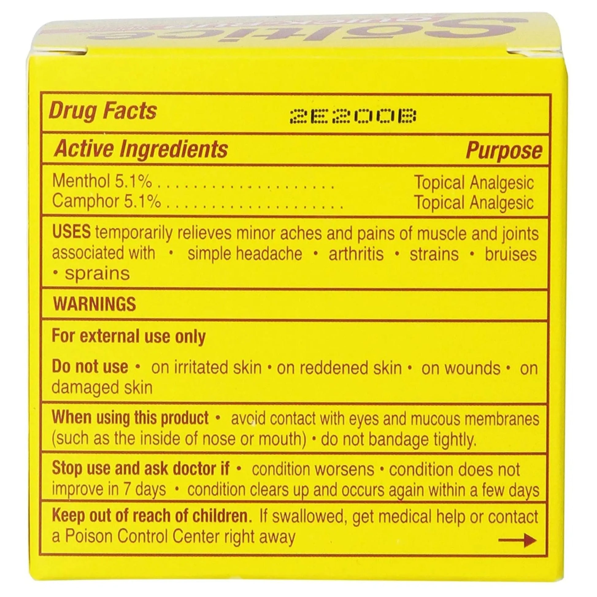 Soltice Quick Rub Topical Pain Reliever, 1.33 Ounces OAKHURST COMPANY uk supplements
