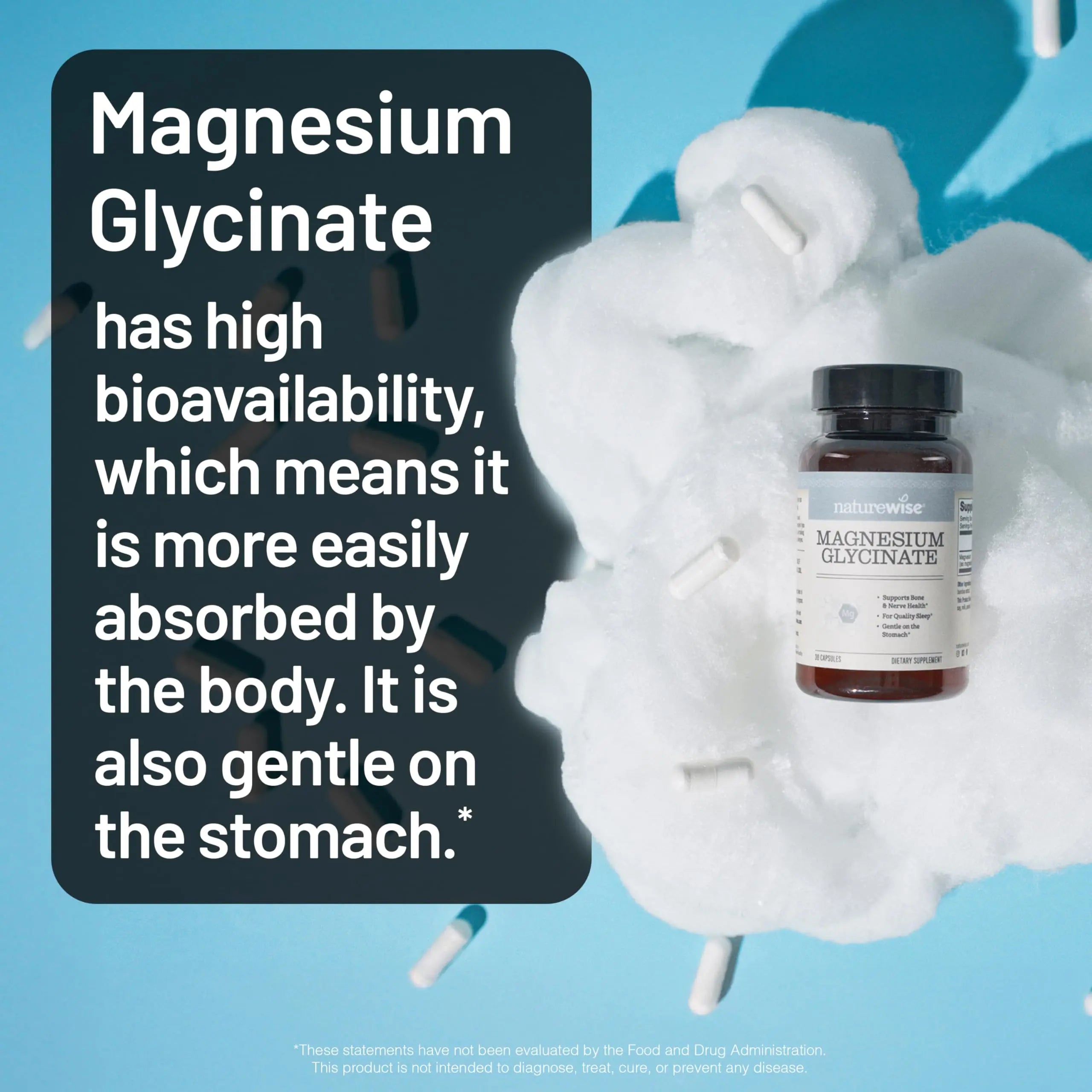 NatureWise [1] Multivitamin for Men - Non-GMO - 90 Capsules[45-Day Supply] + [1] Magnesium Glycinate 625mg - Chelated Magnesium - 30 Capsules[30-Day Supply] NatureWise uk supplements