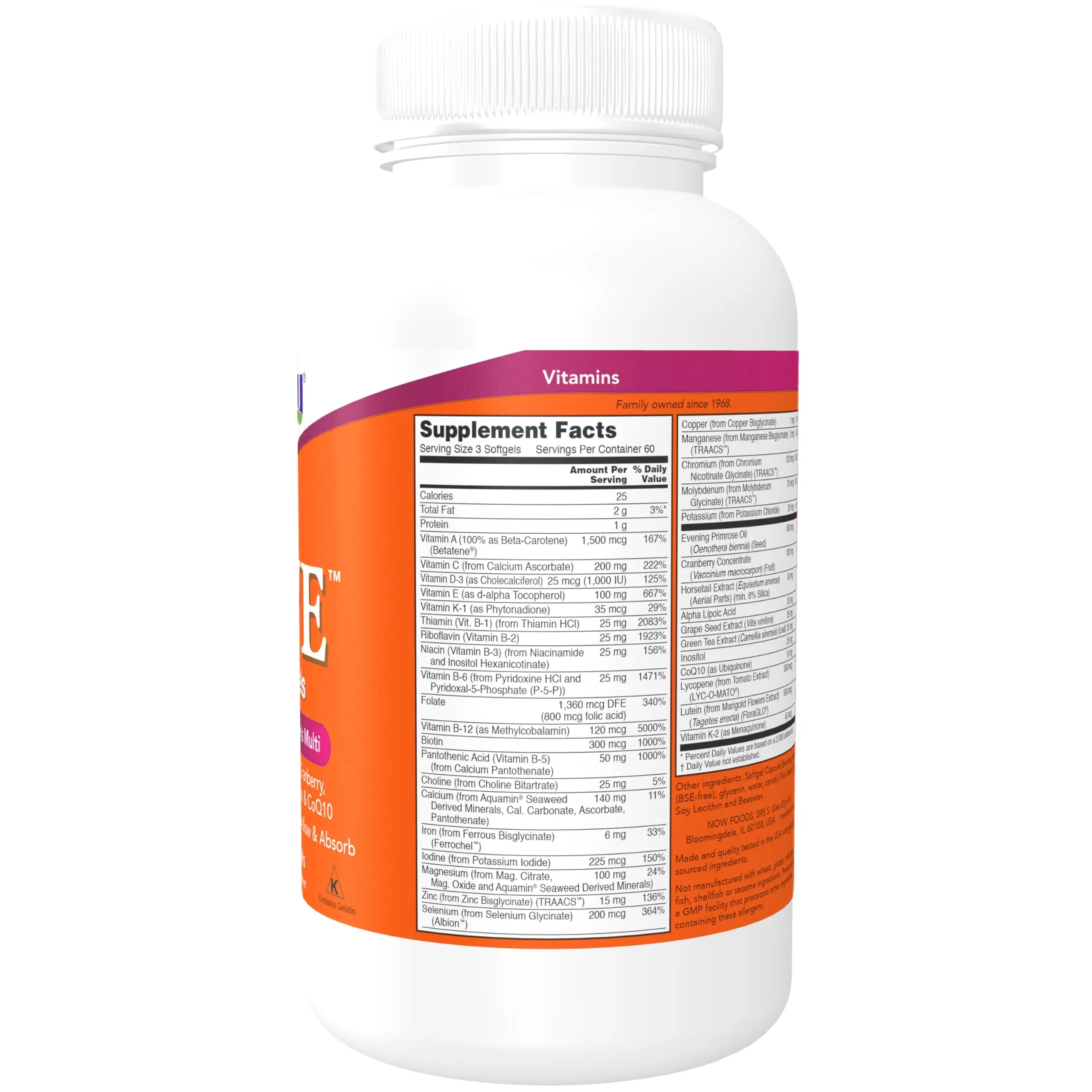 NOW Foods - Eve Superior Women's Multi - 180 Softgels NOW Foods uk supplements