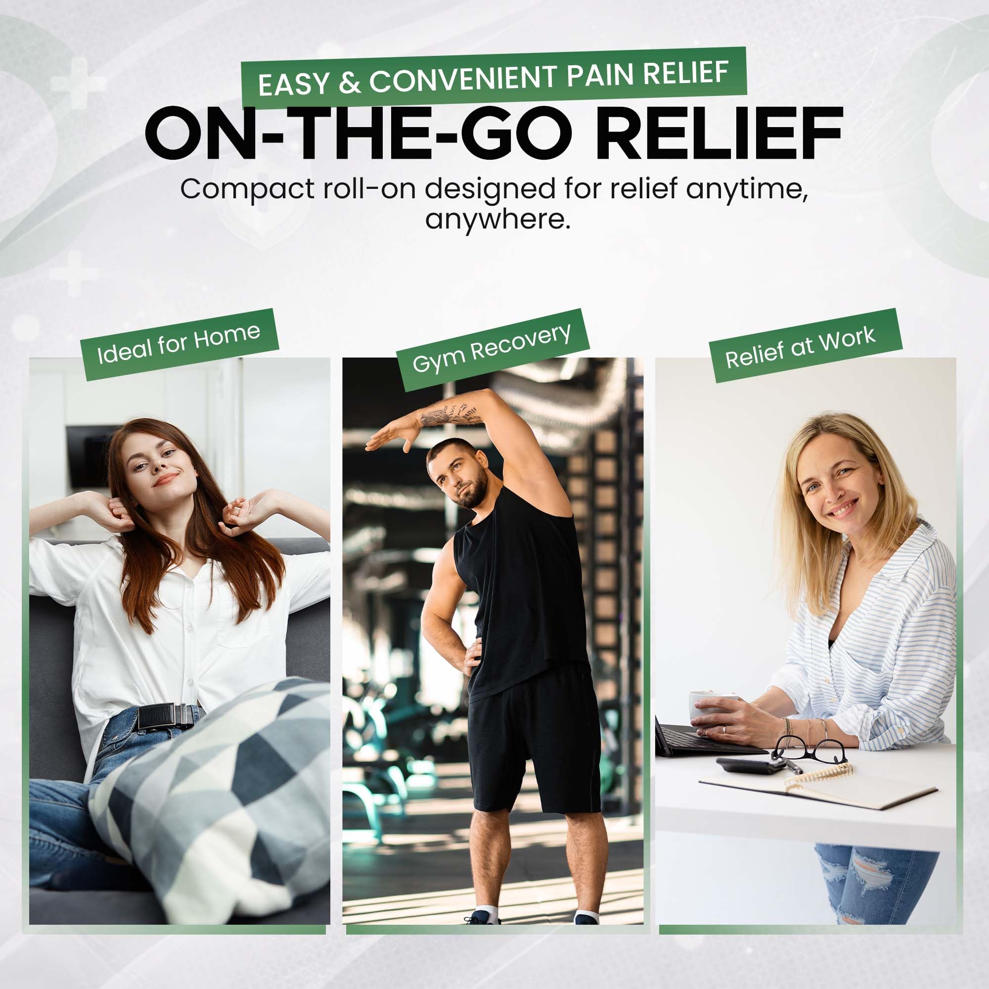 BIO-RELIEF Fast-Acting Hemp Pain Relief Roll On - Highly Effective, Cool & Topical Pain Relief Extra Strength for Arthritis, Muscle, Joint & Back – Easy Roll On Maximum Strength Scientific Solutions Global uk supplements